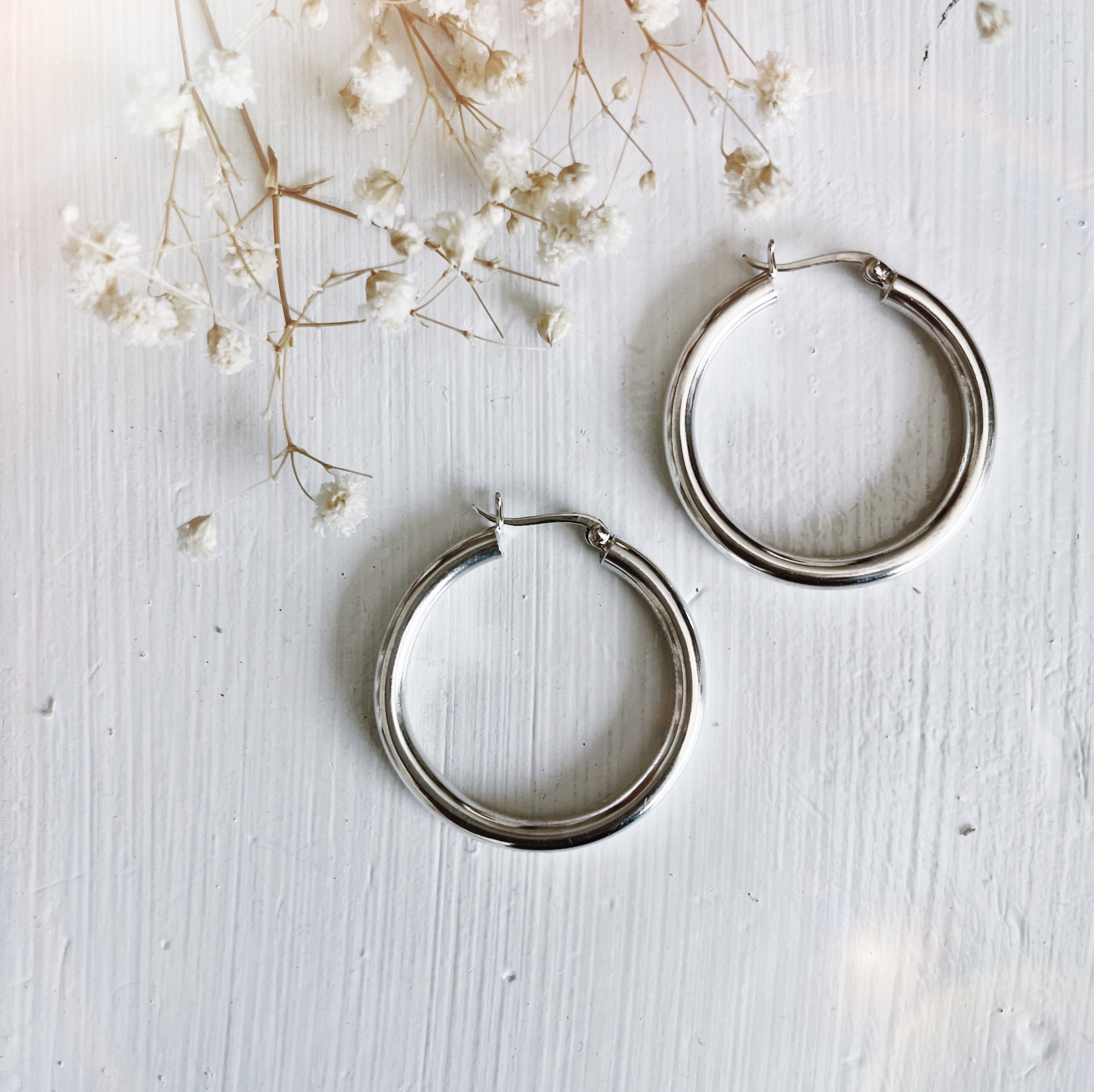 Aros Argolla Chunky “L”