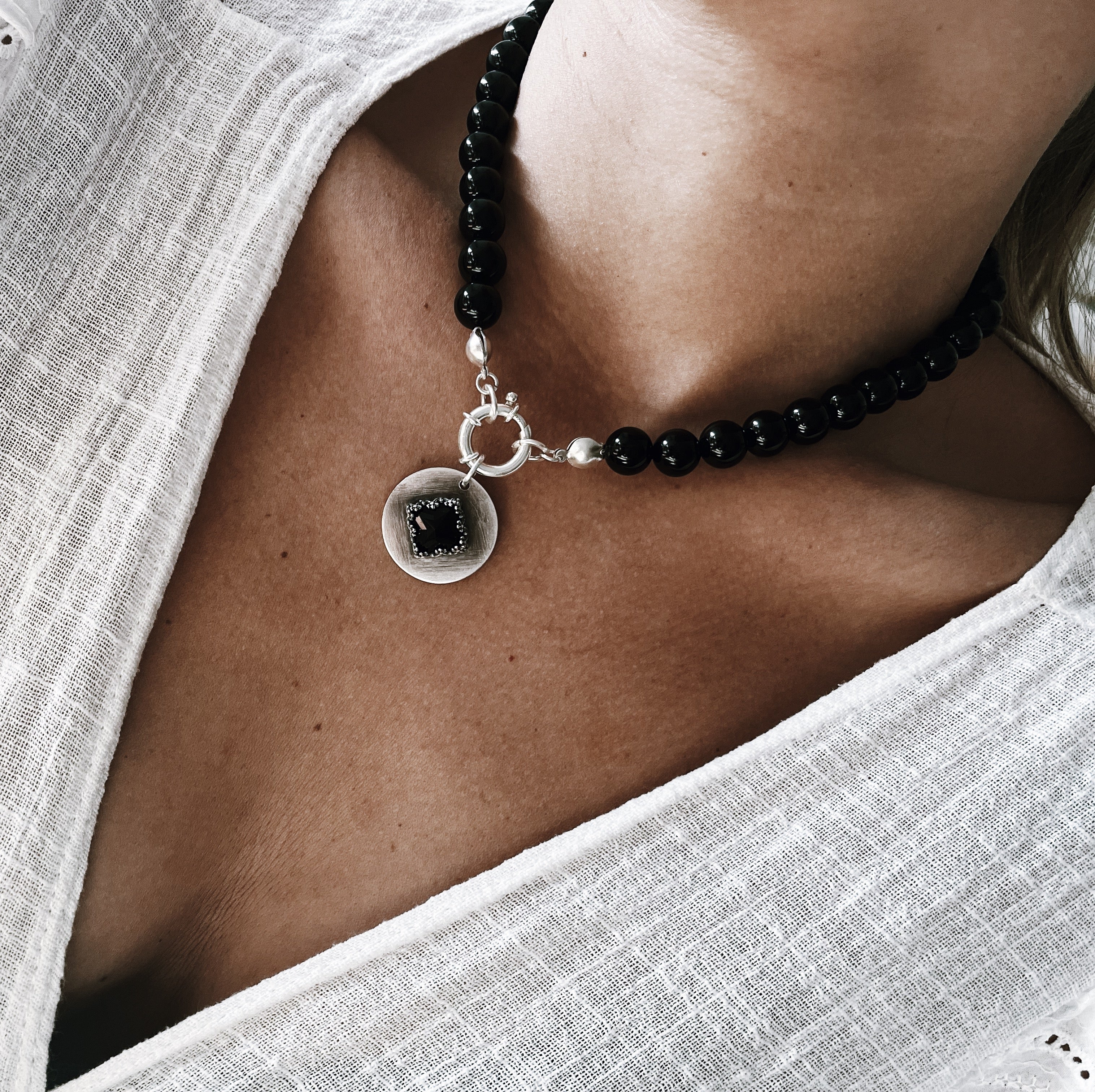 Collar Rocking Balls Onix