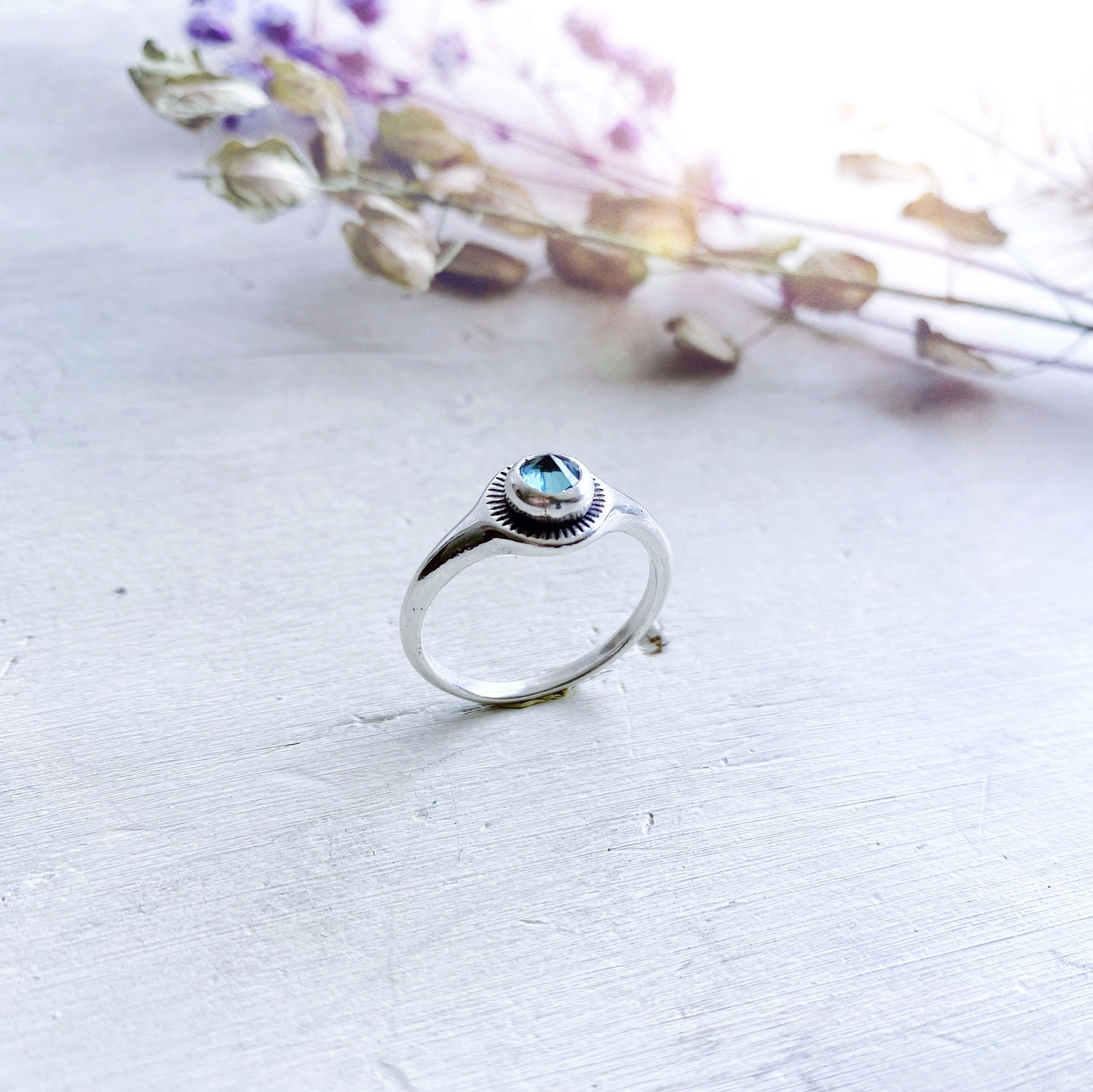 Anillo Sello Minimal