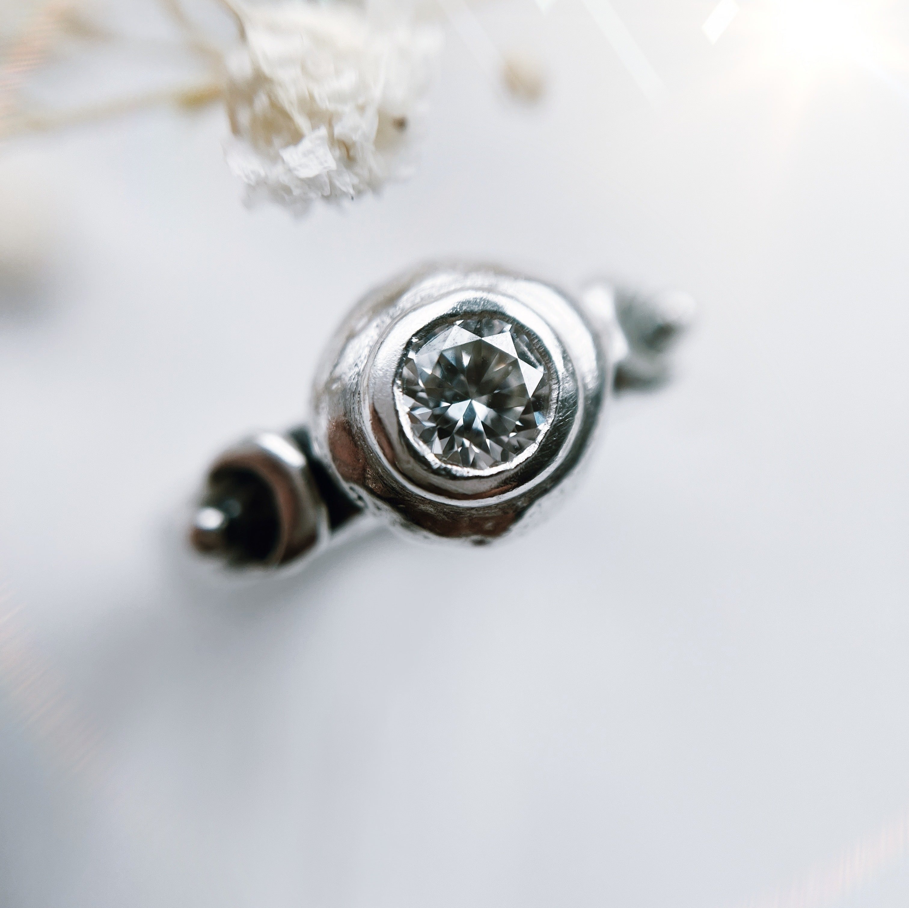 Anillo Selene Moissanita