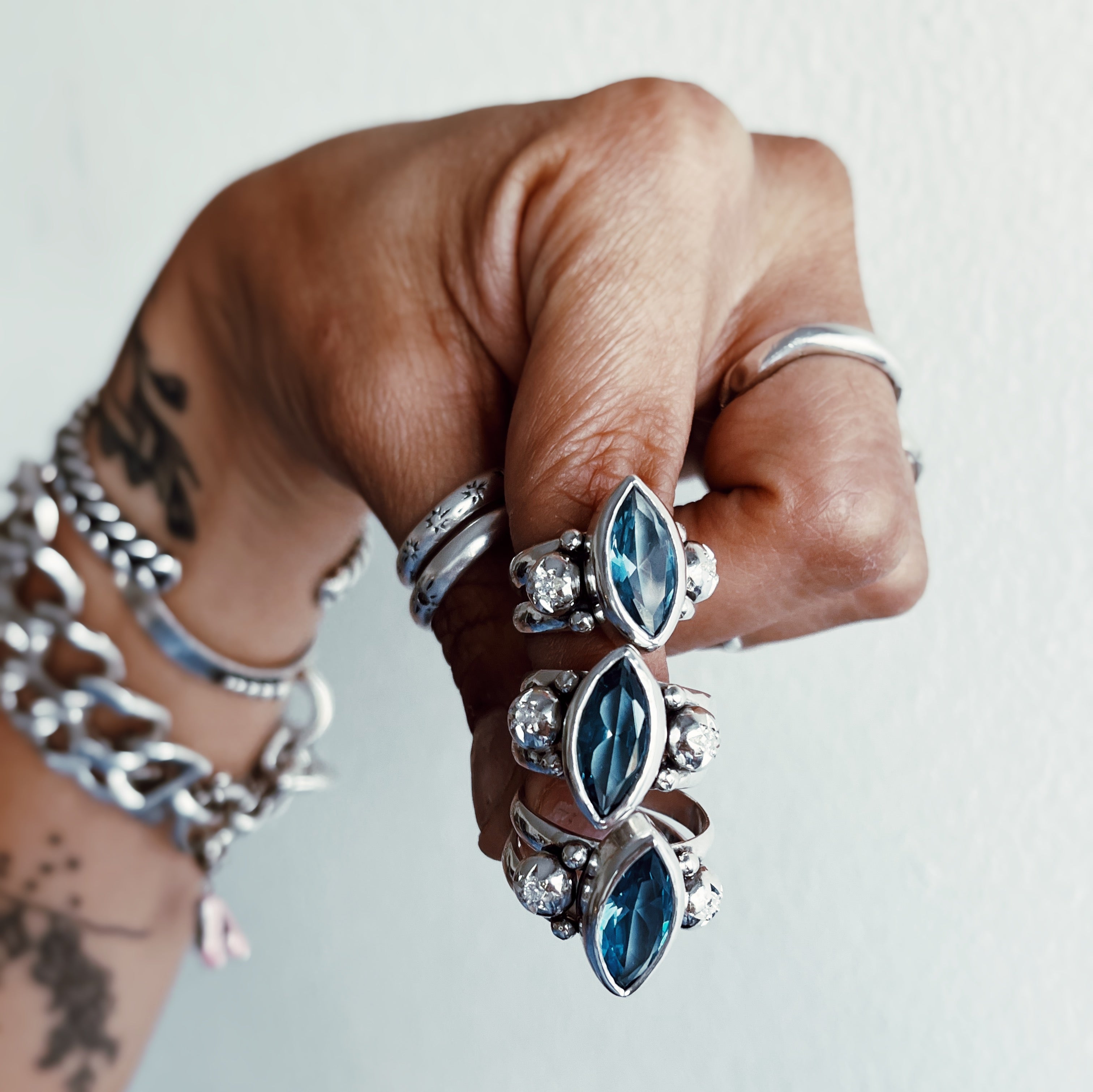 Anillo Jacinta / piedra a elección