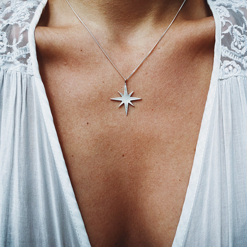 Collar Mini Polaris Silver