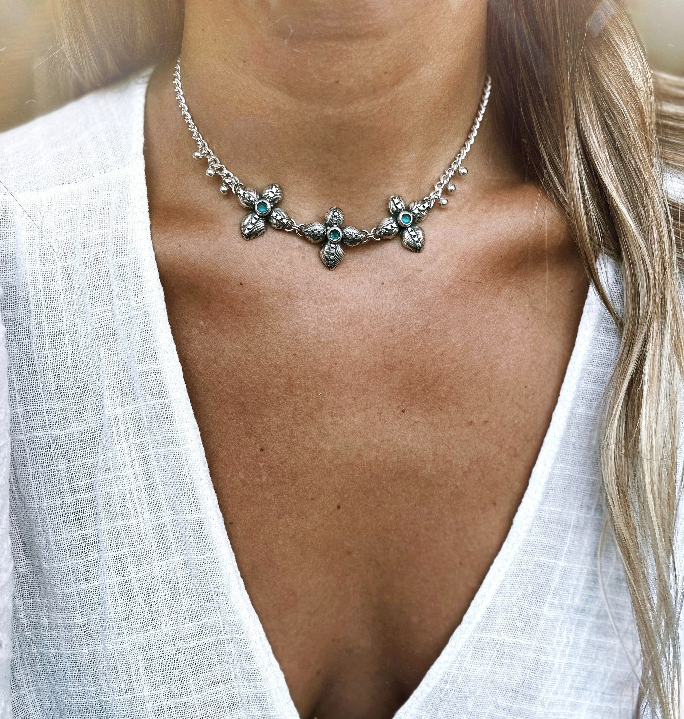 Collar Choker Florissimo - PREVENTA