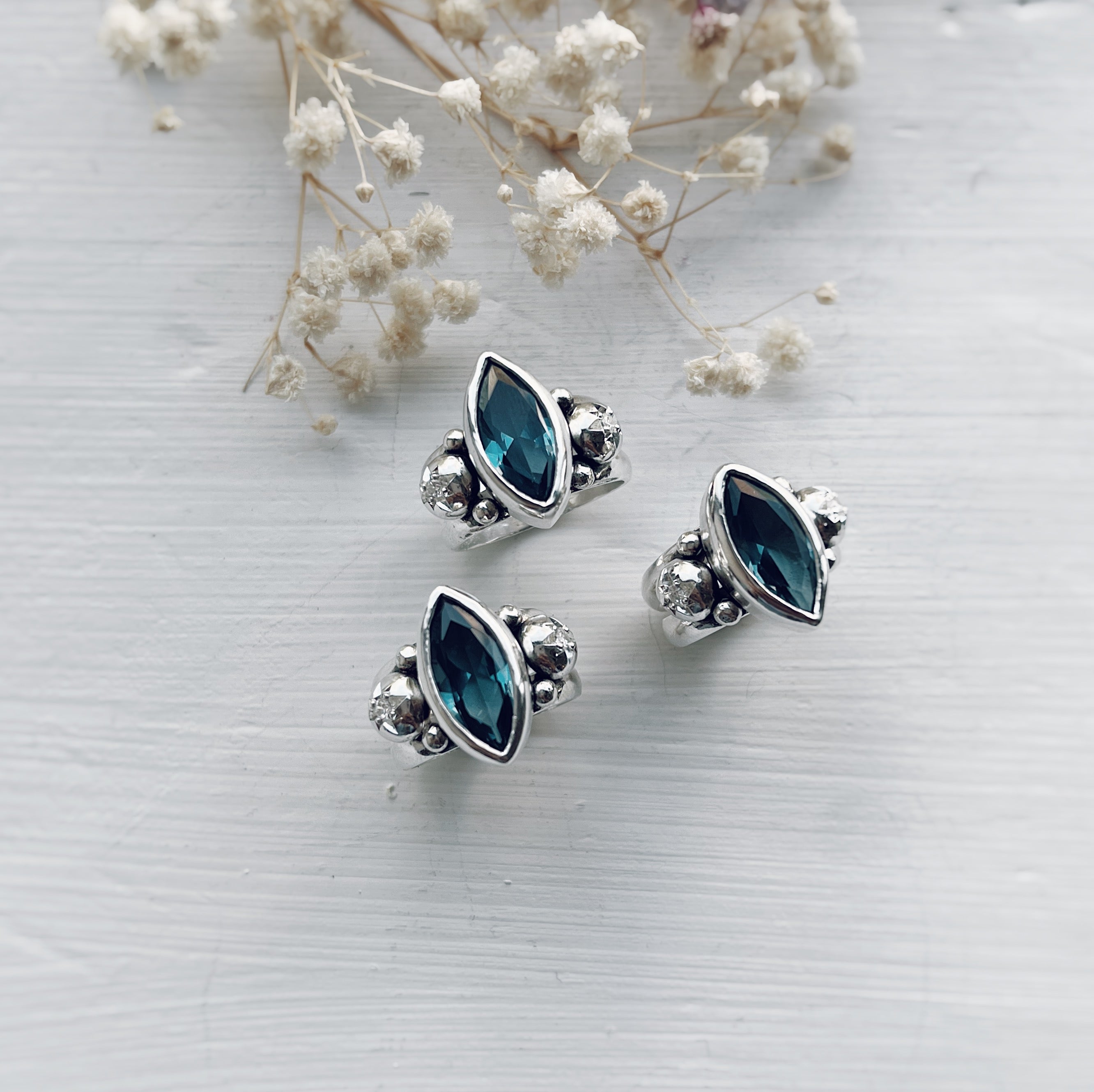 Anillo Jacinta / piedra a elección