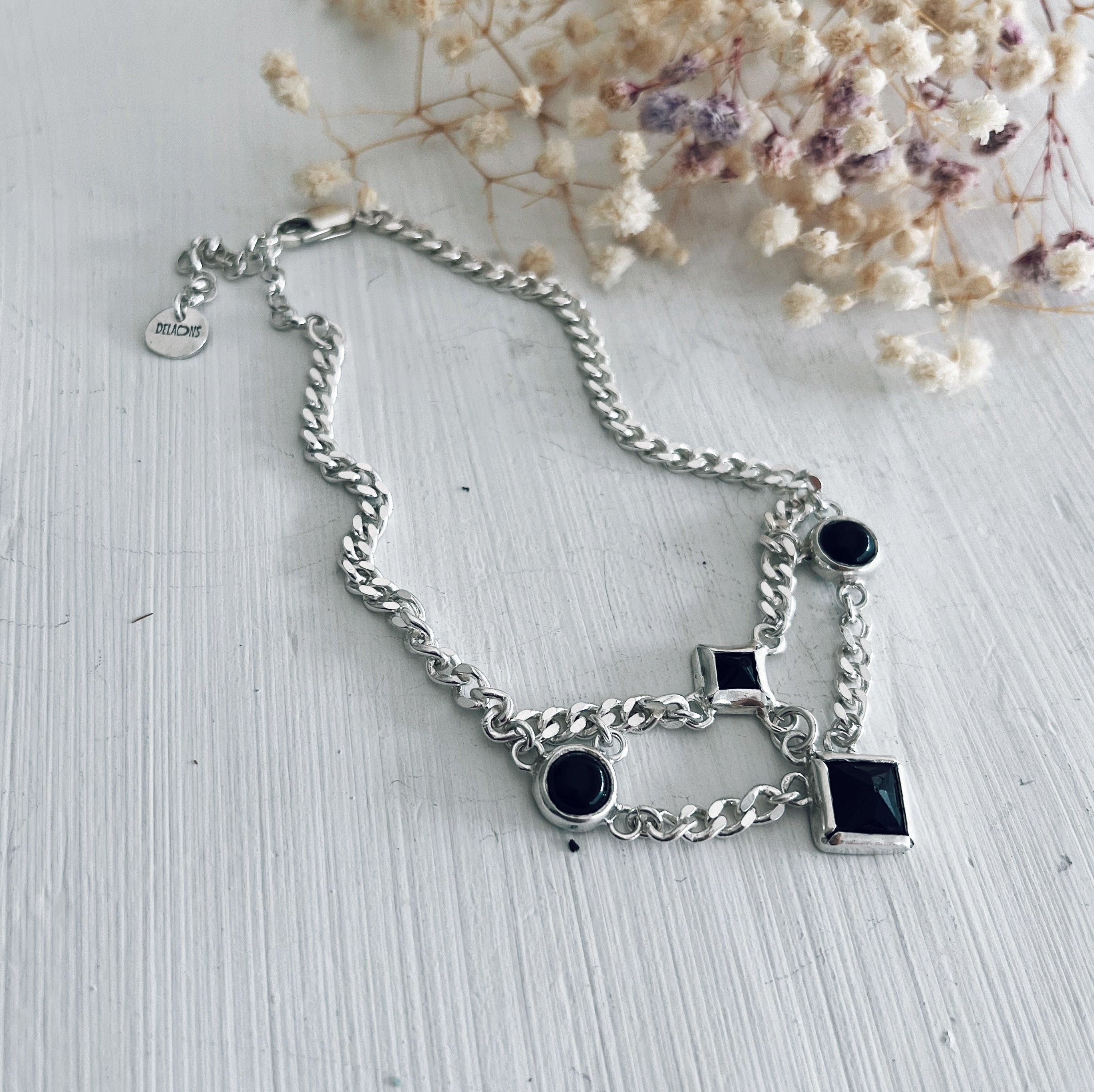 Tobillera Jordana / Varias piedras