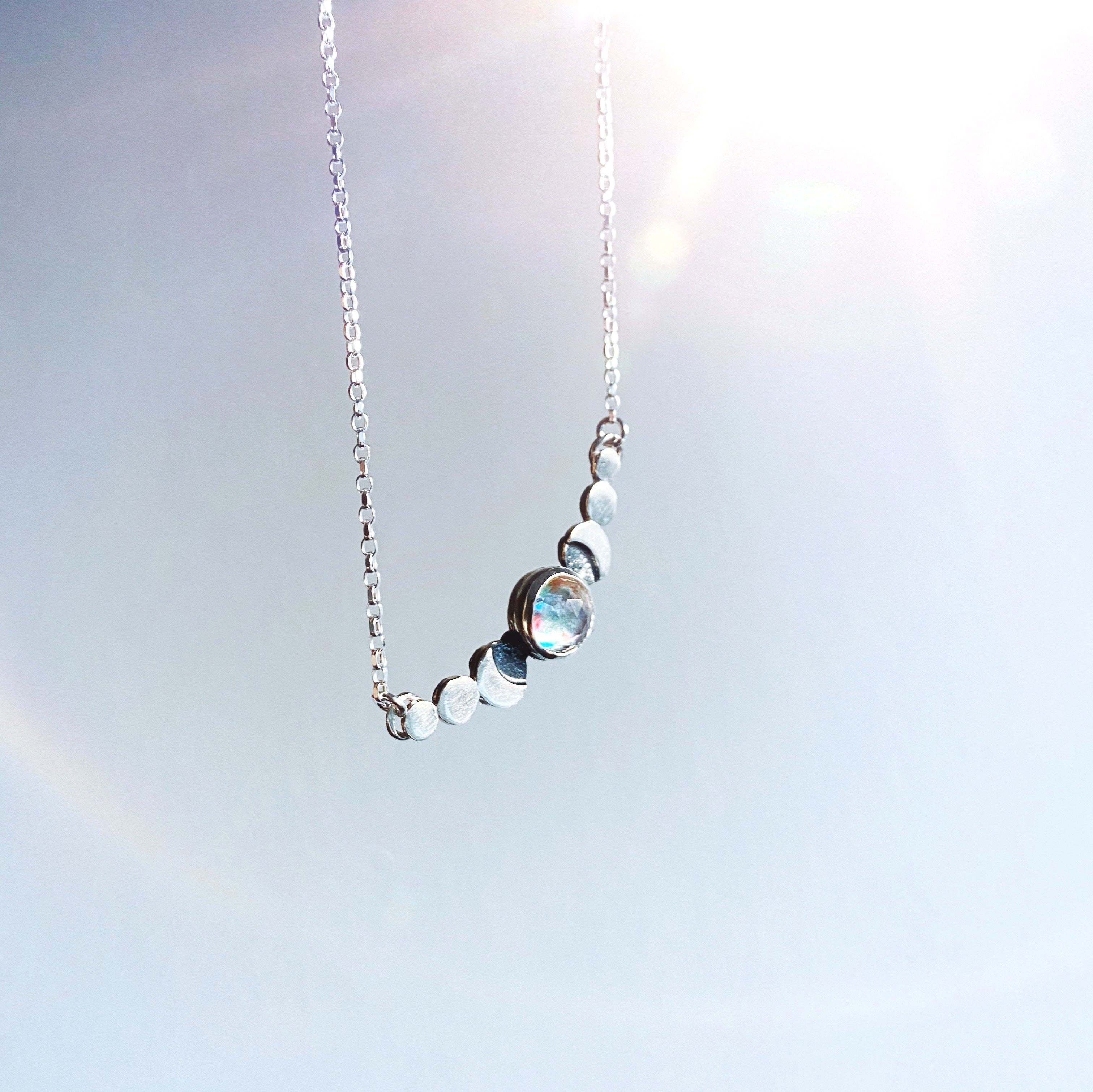 Collar Fases Very Moon Aurora Boreal