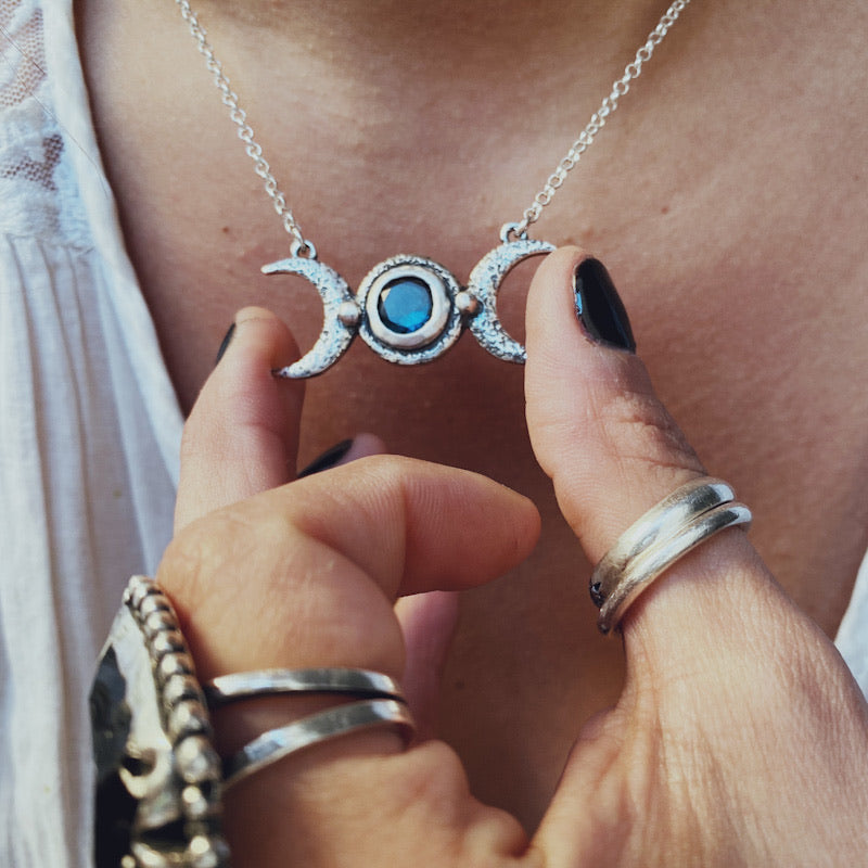 Collar Hecate Topacio London Blue