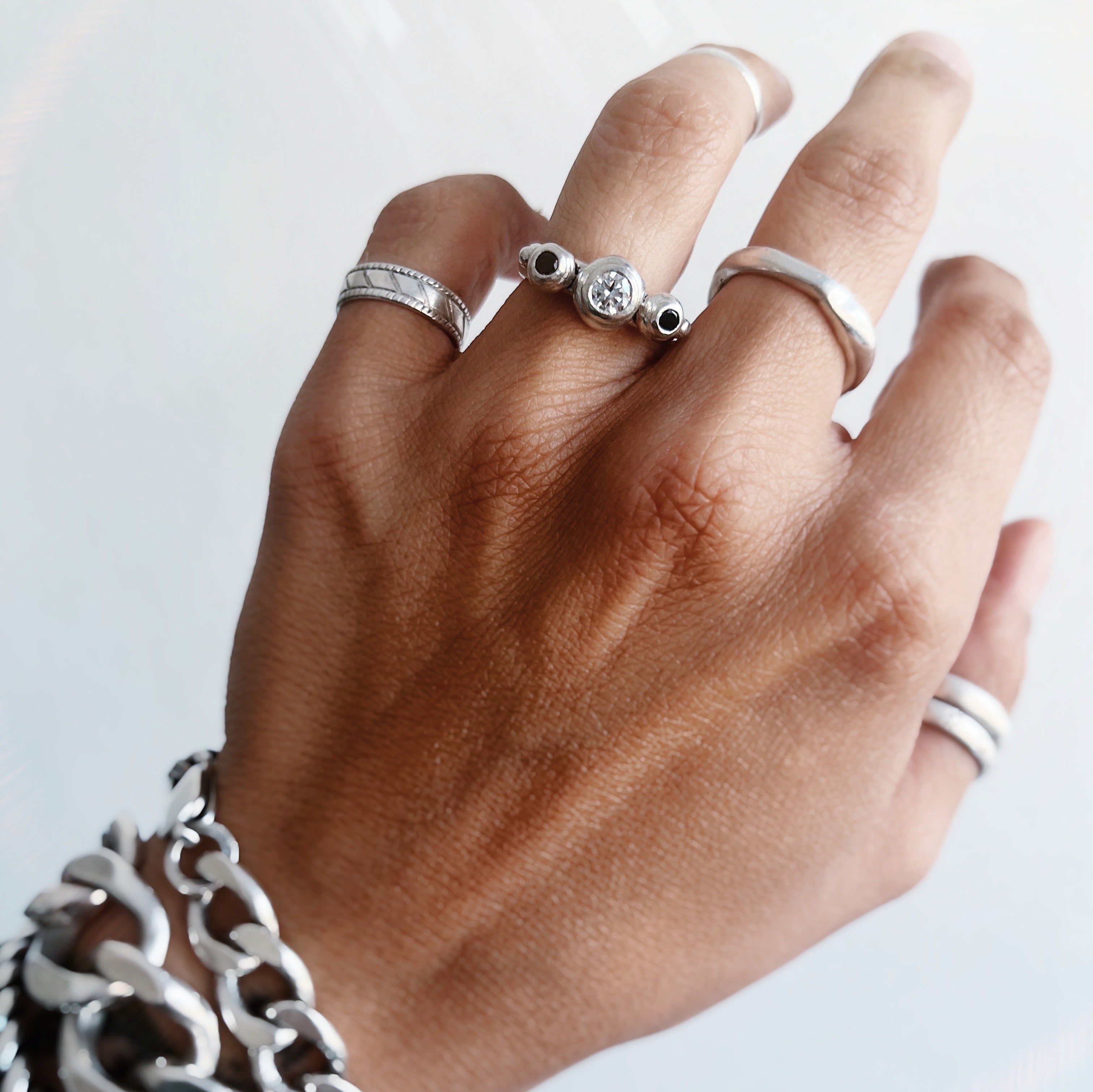 Anillo Maia / piedra a elección