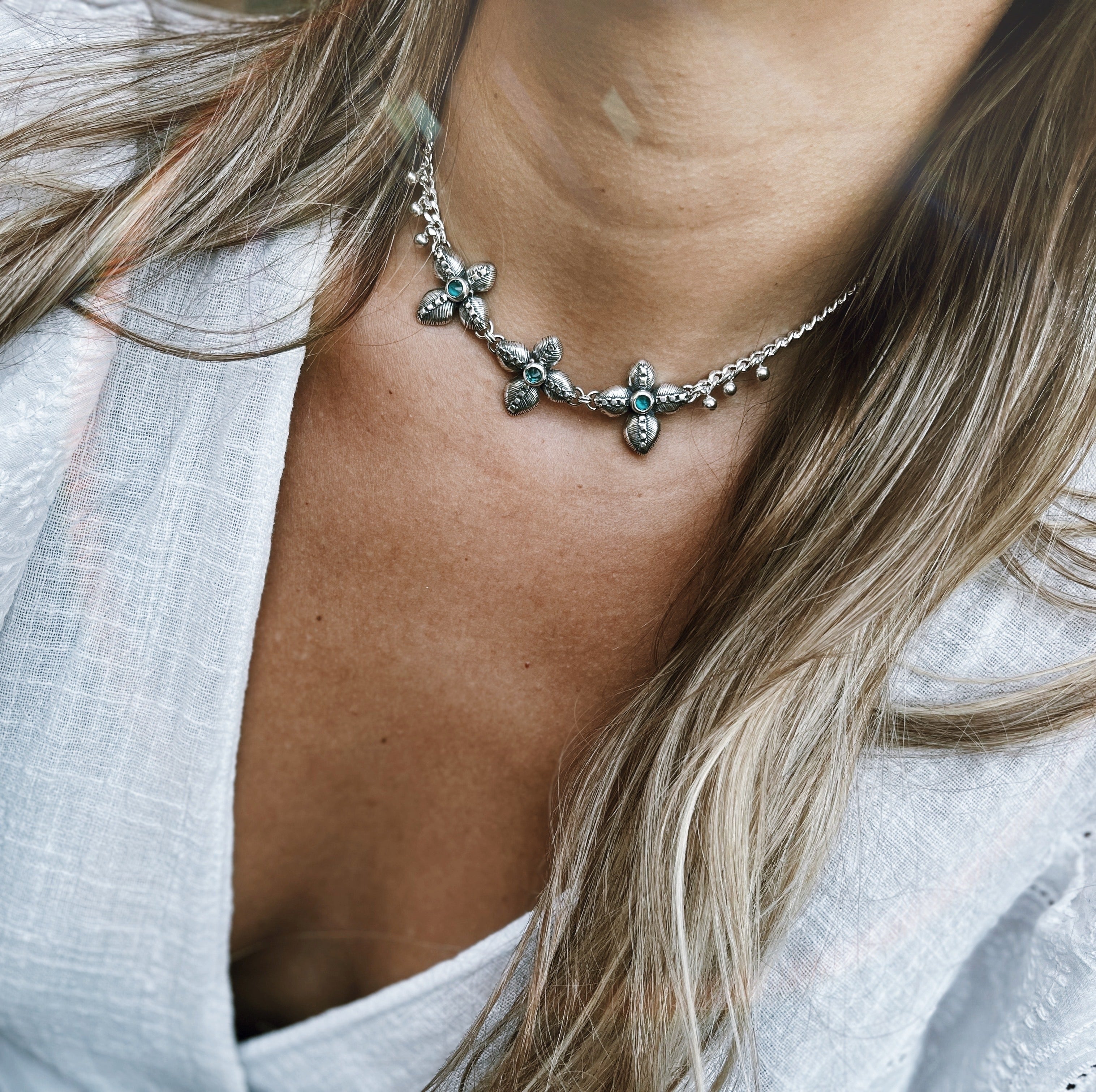 Collar Choker Florissimo - PREVENTA