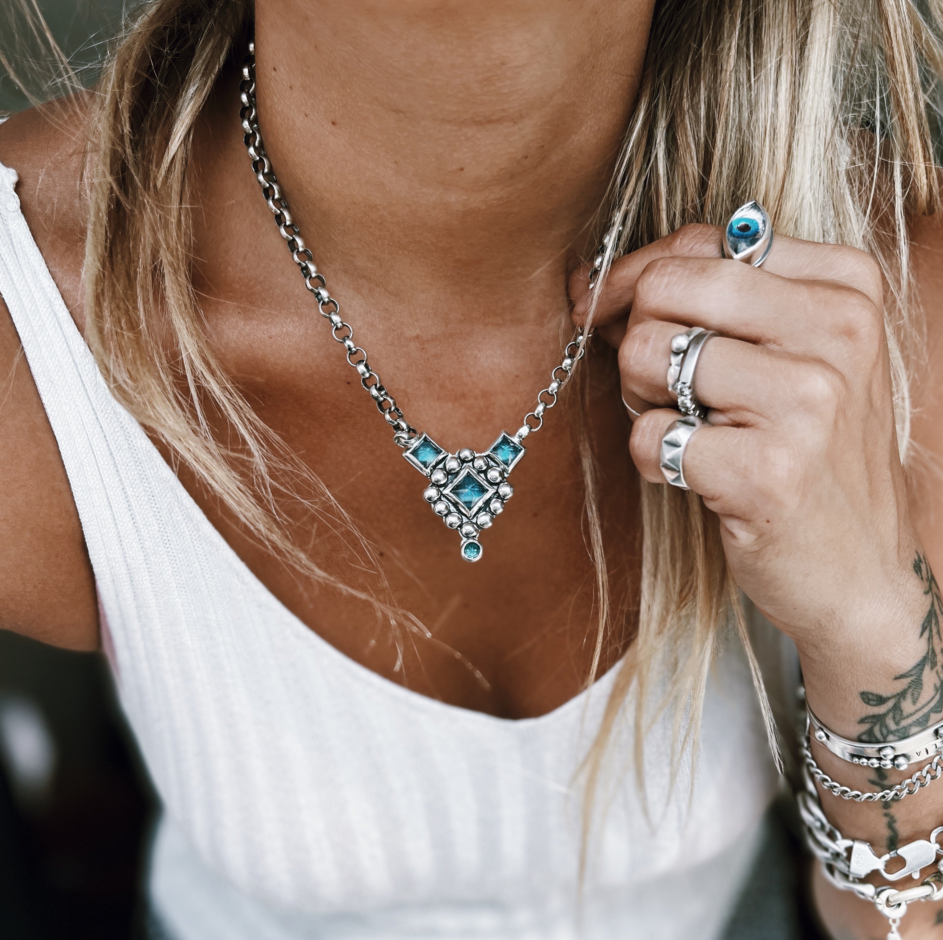 Collar Joyce- Topacio London