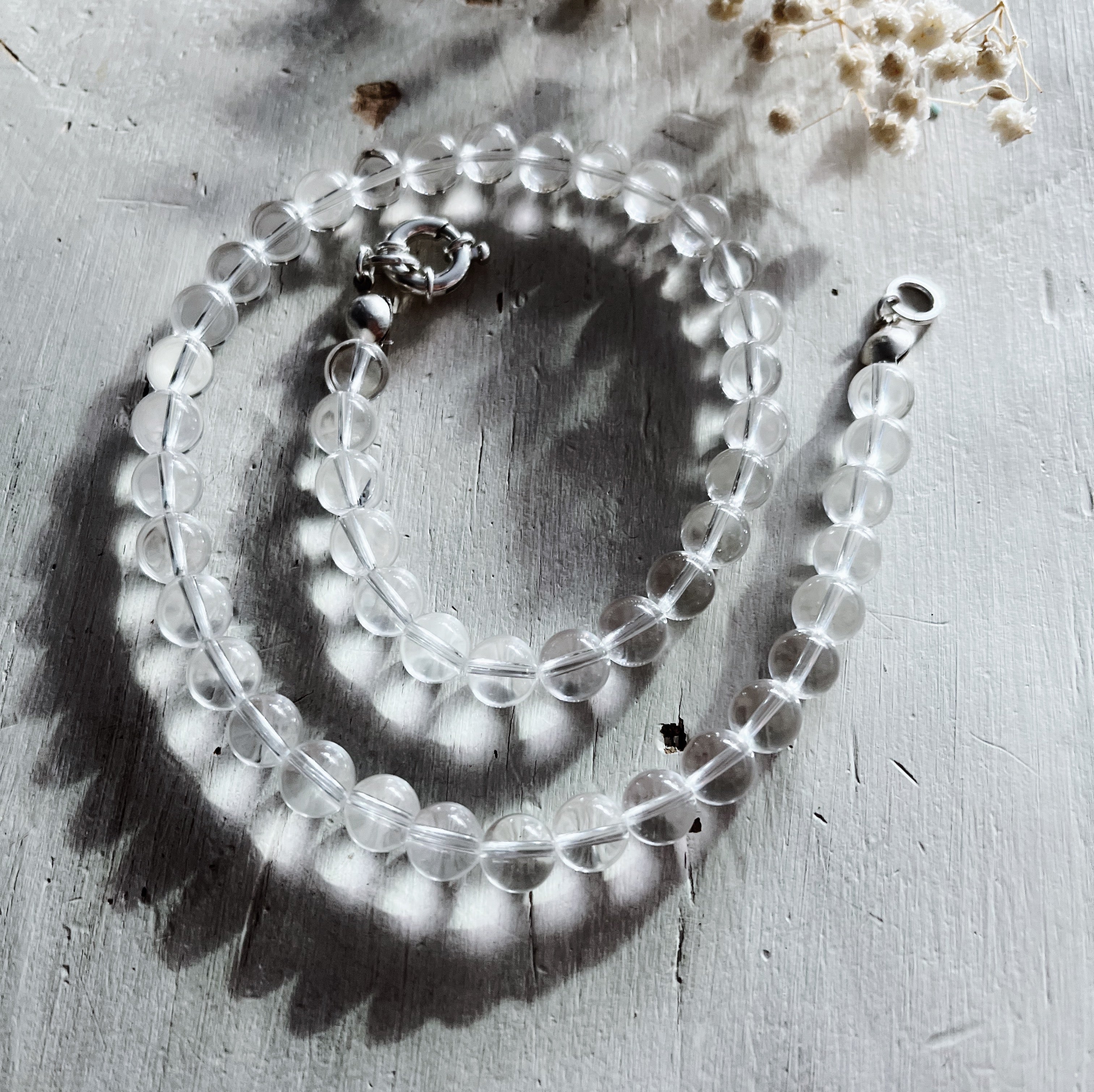 Collar Rocking Balls Cuarzo