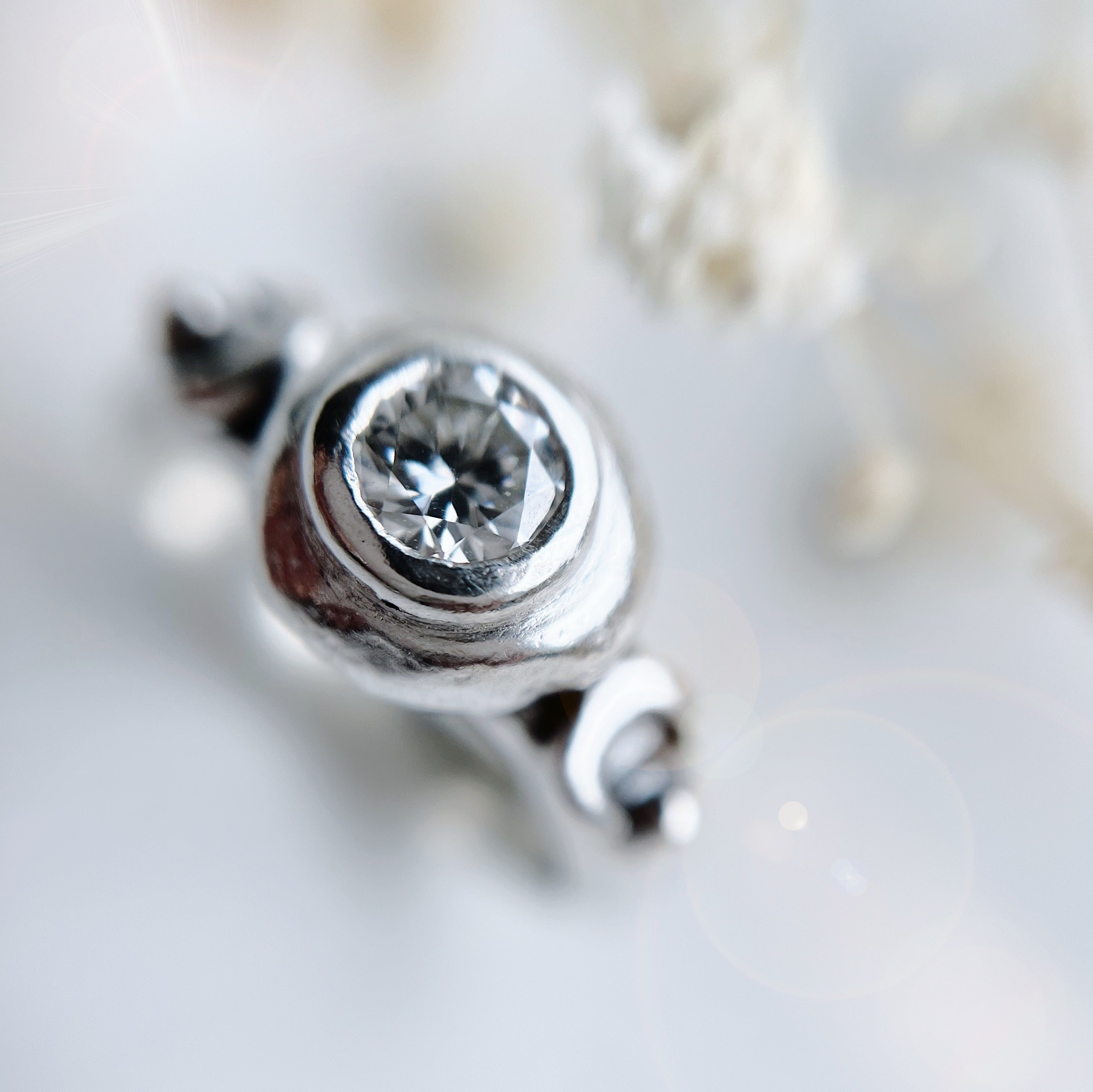 Anillo Selene Moissanita