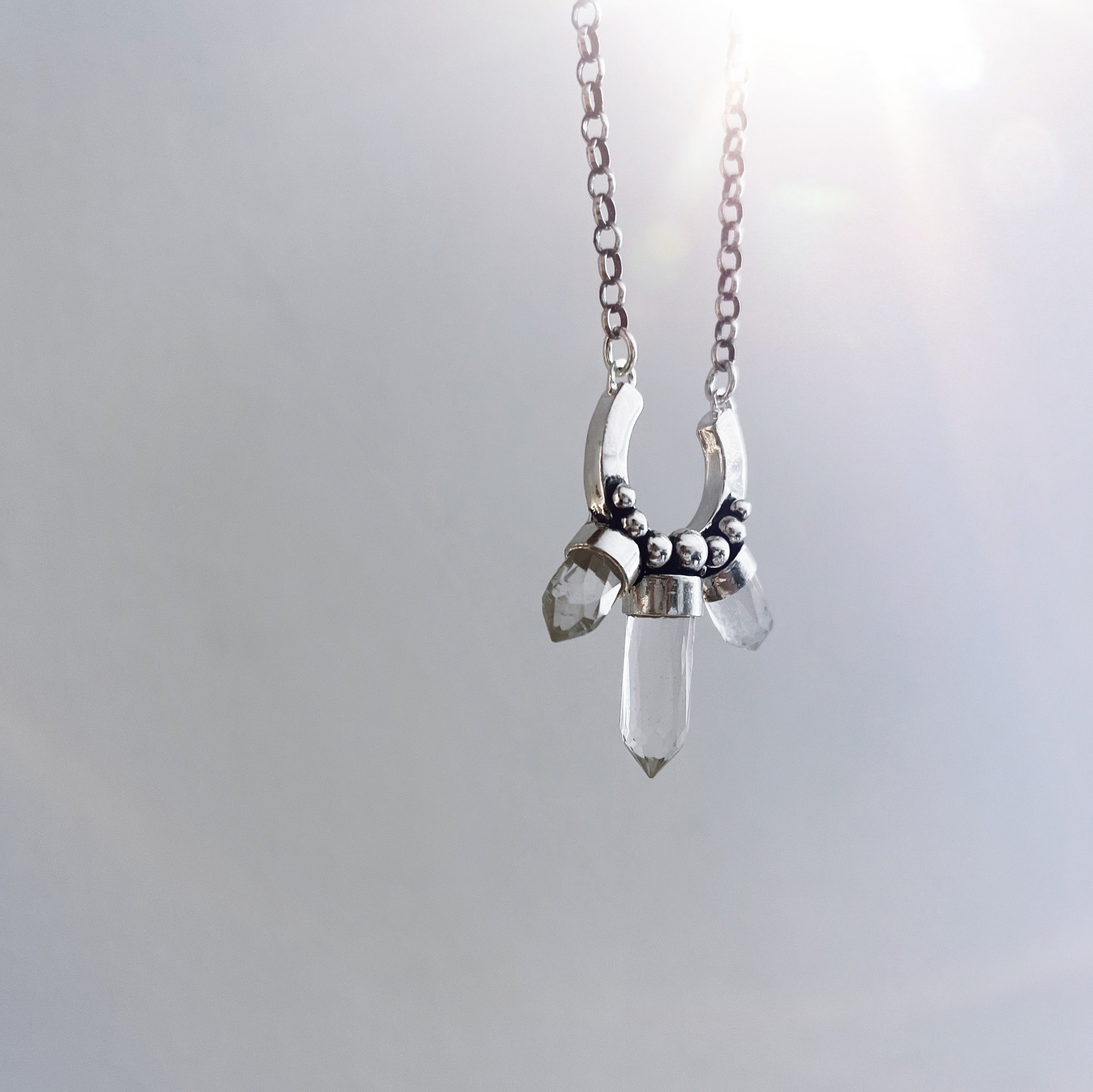 Collar Estalactitas Cuarzos