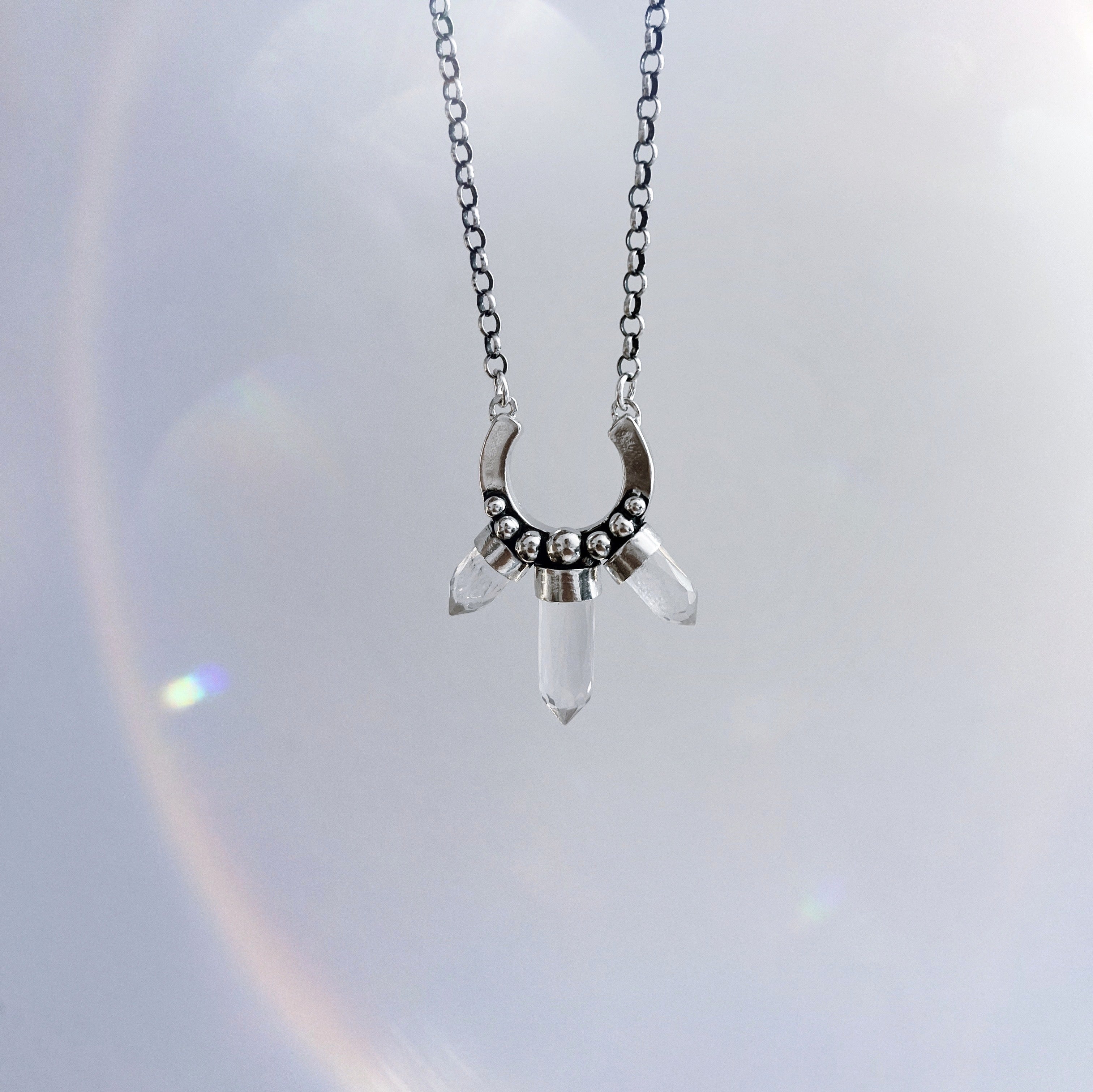 Collar Estalactitas Cuarzos