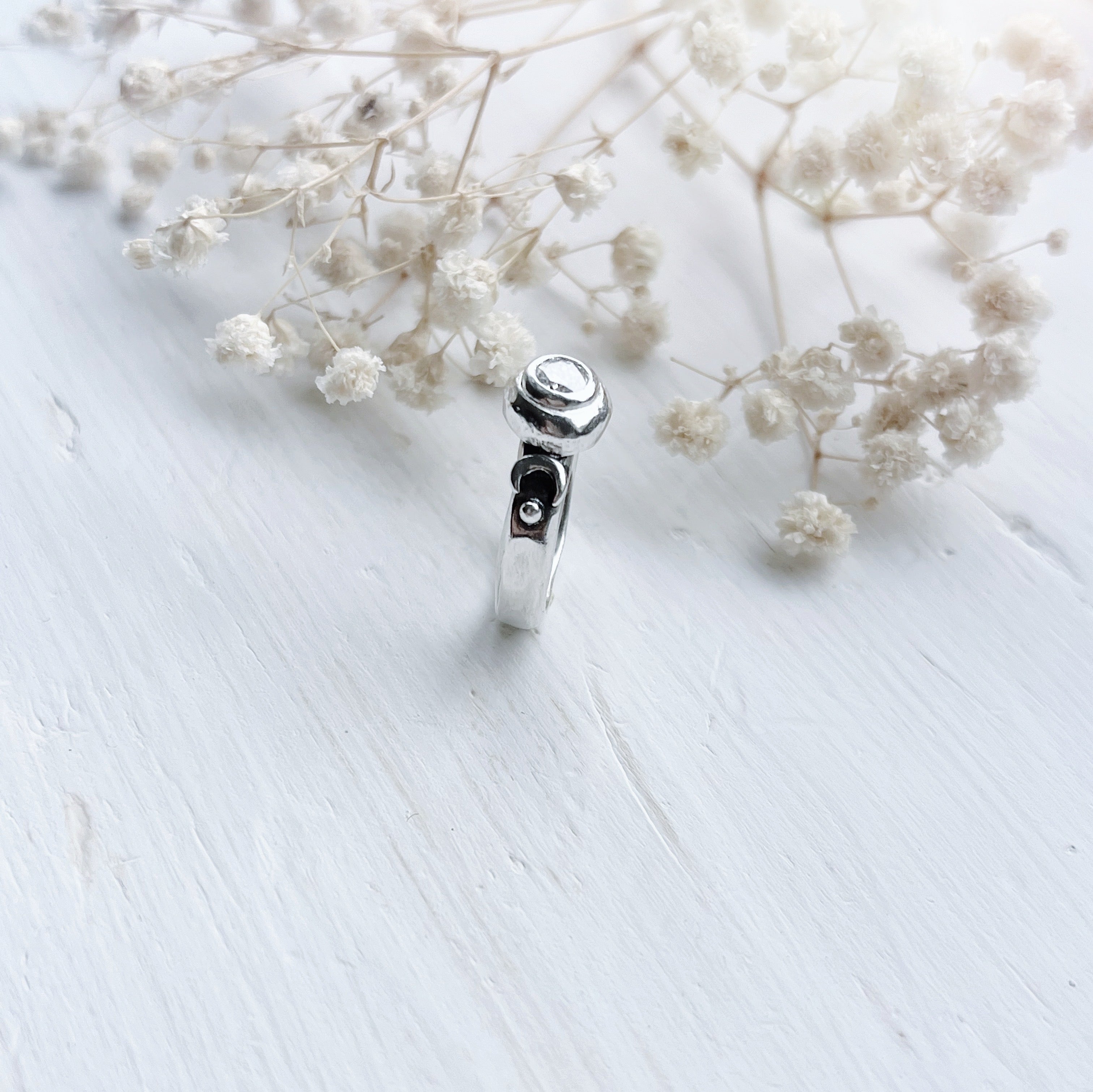 Anillo Selene Moissanita