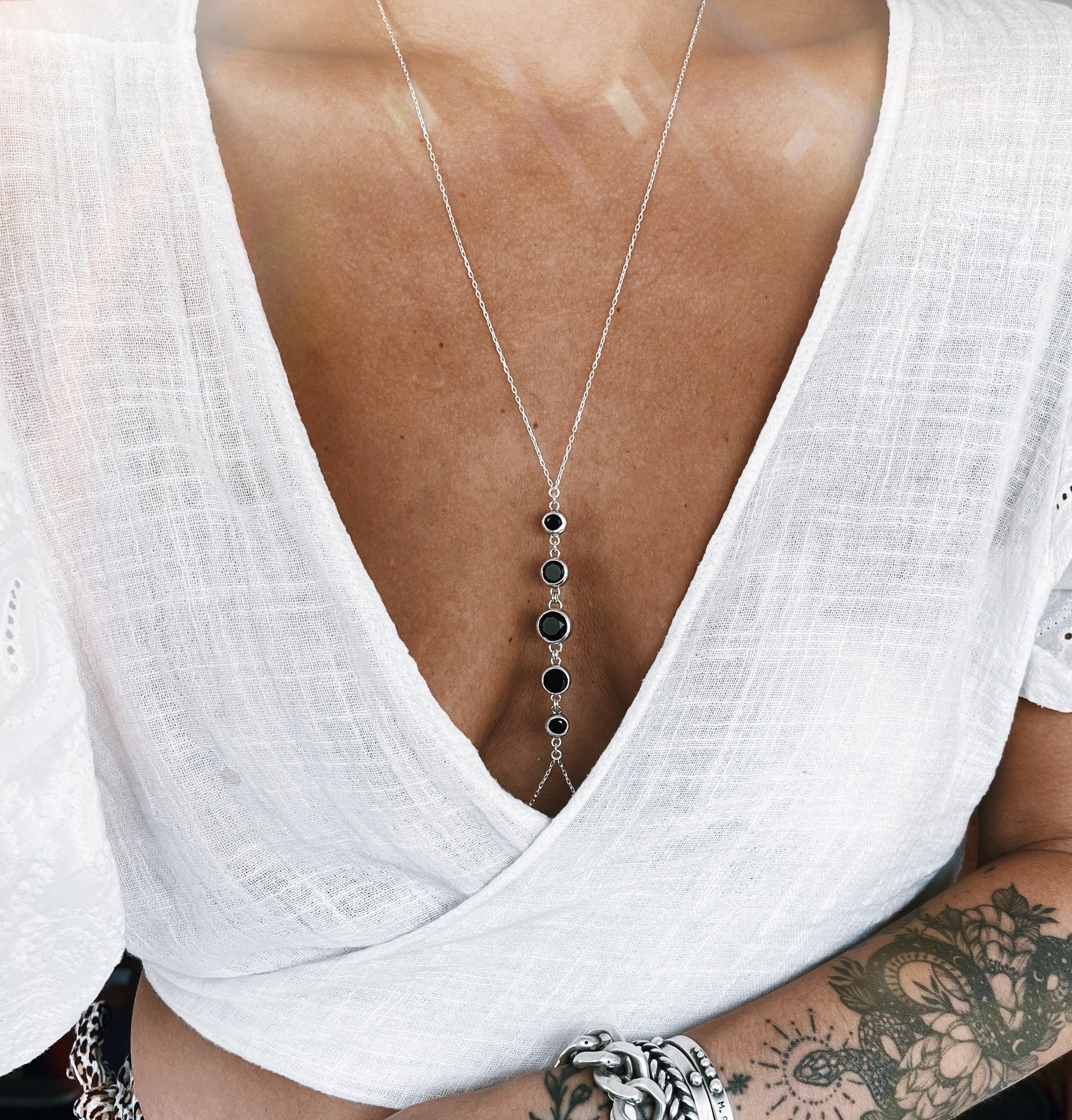 Cadena Body Chain Indira Glam - Onix