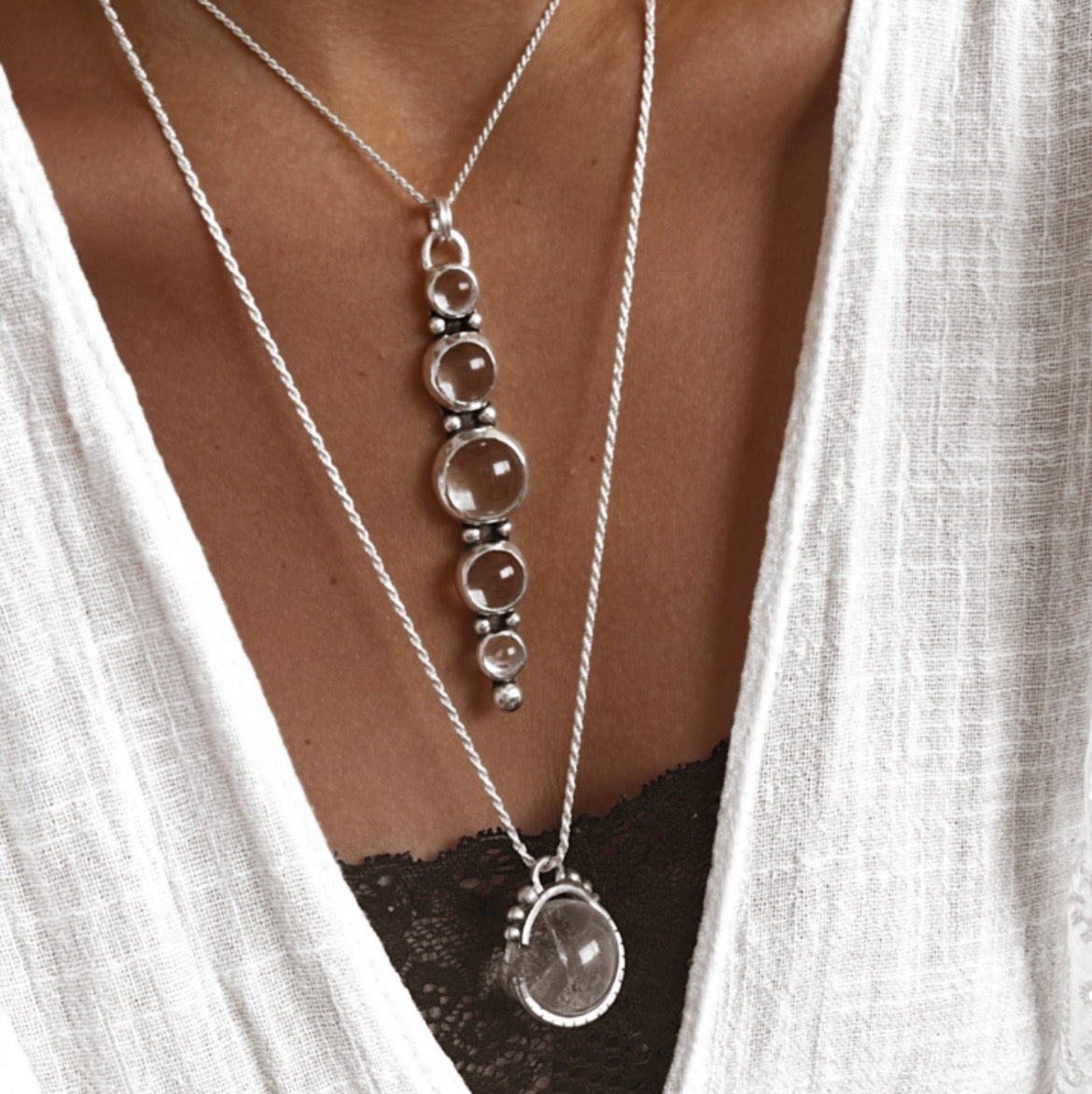 Collar Interestelar White