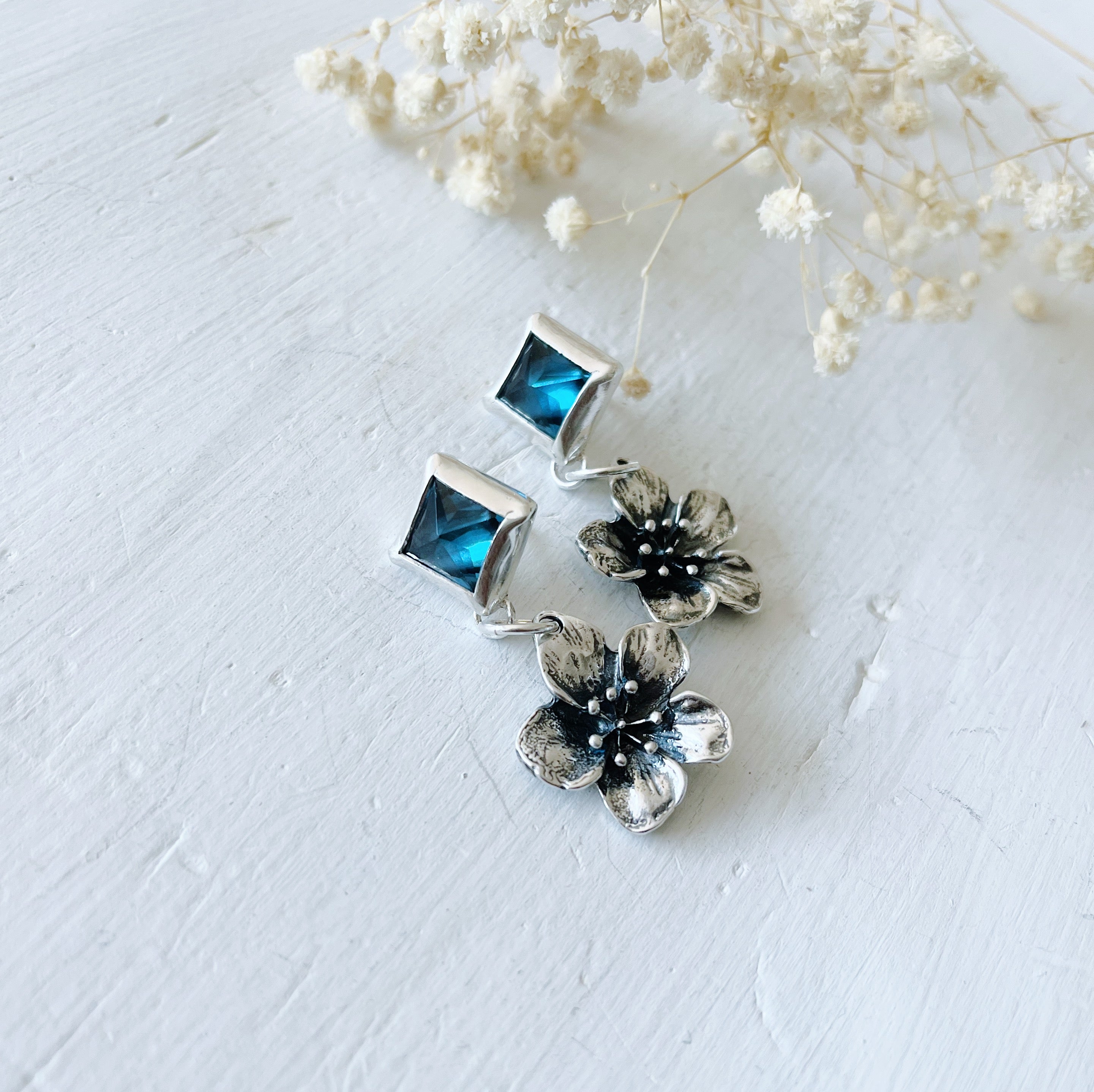 Aros Malva - distintas piedras