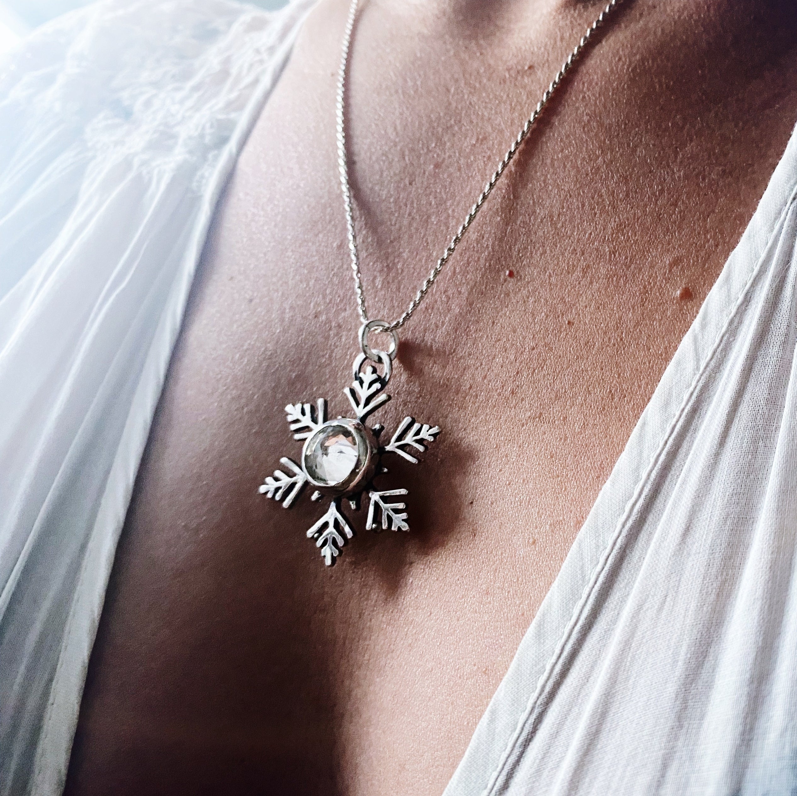 Colgante Gran Copito XL - distintas piedras