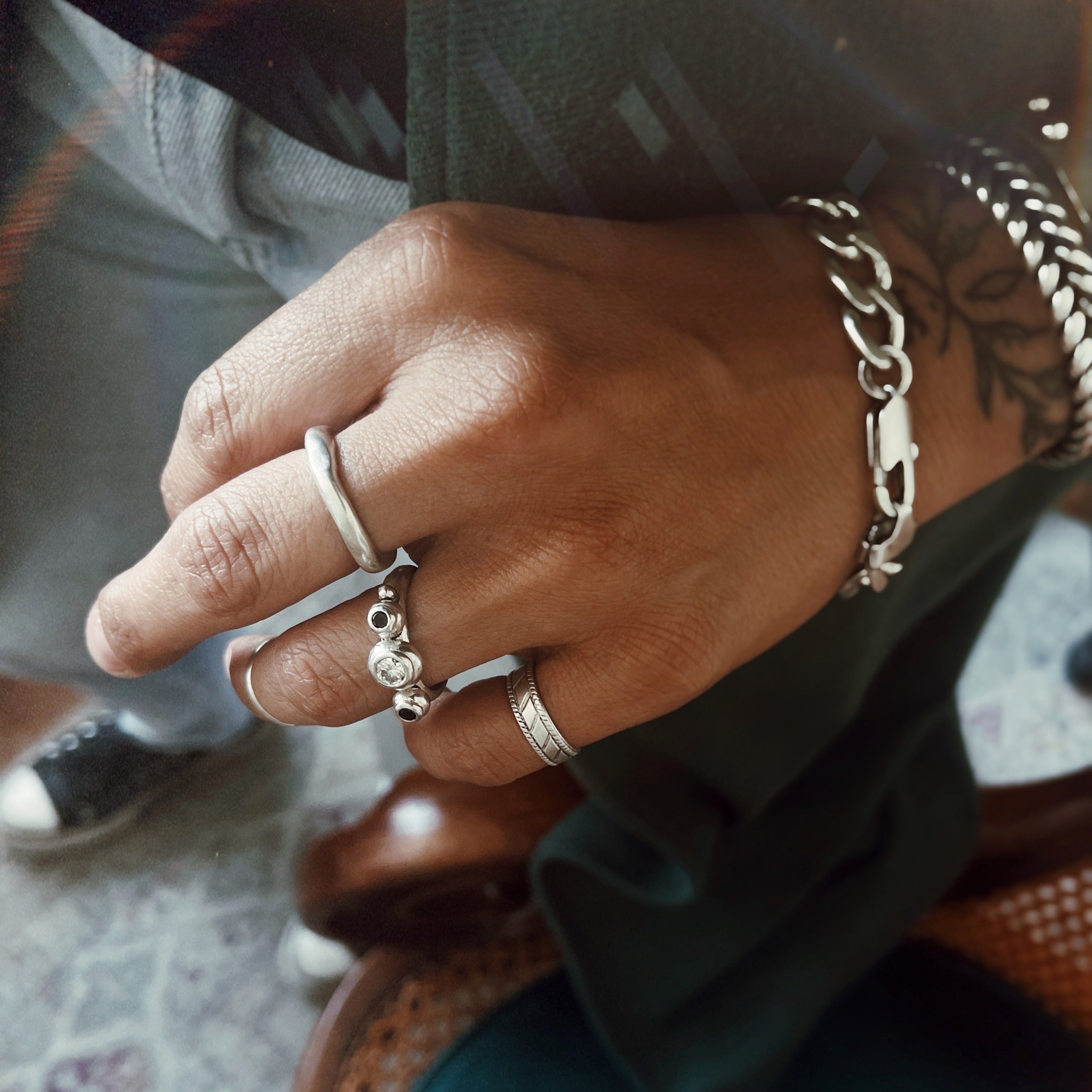 Anillo Maia / piedra a elección
