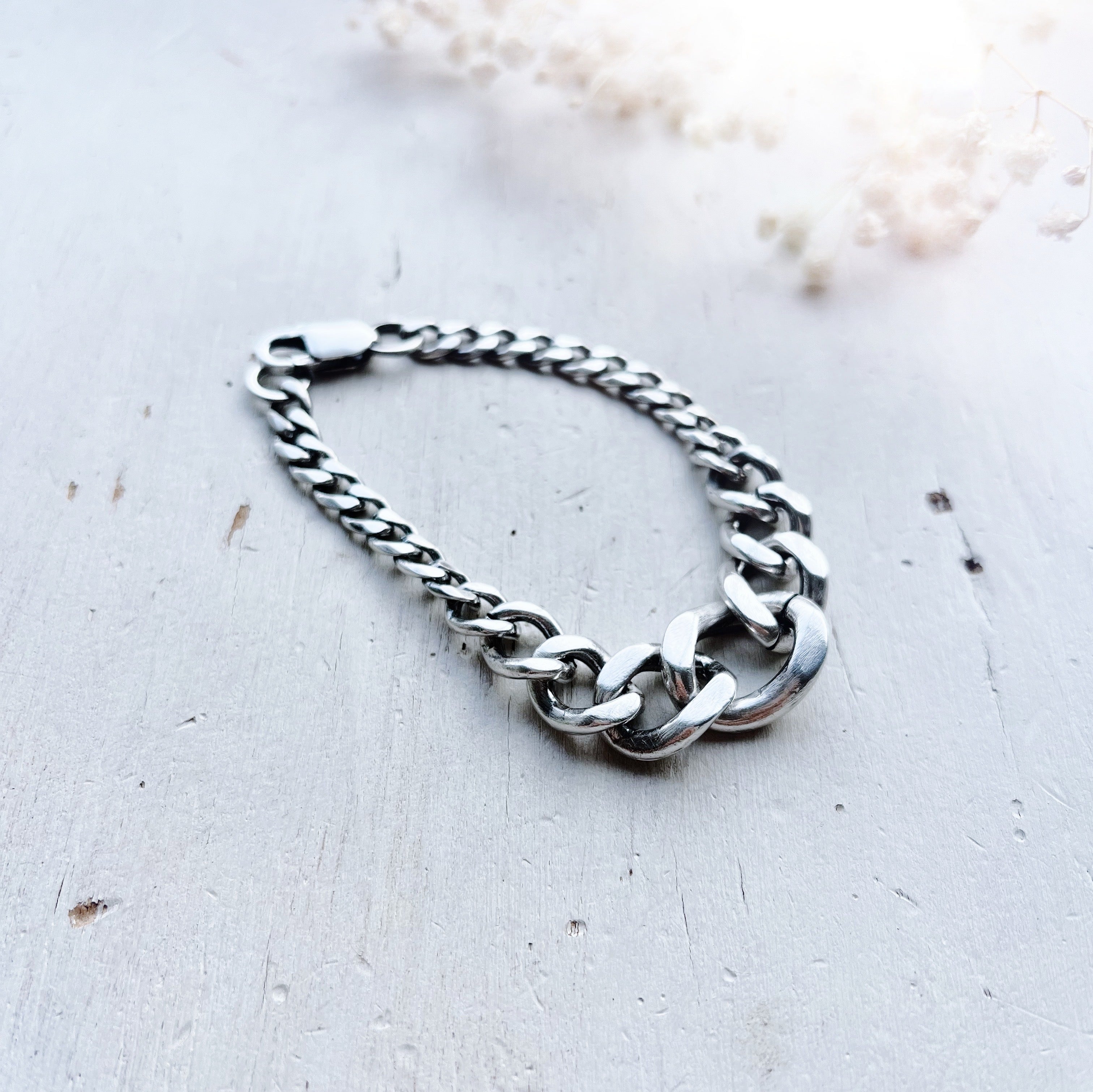 Pulsera Grumet Degrade y Maciza - PREVENTA