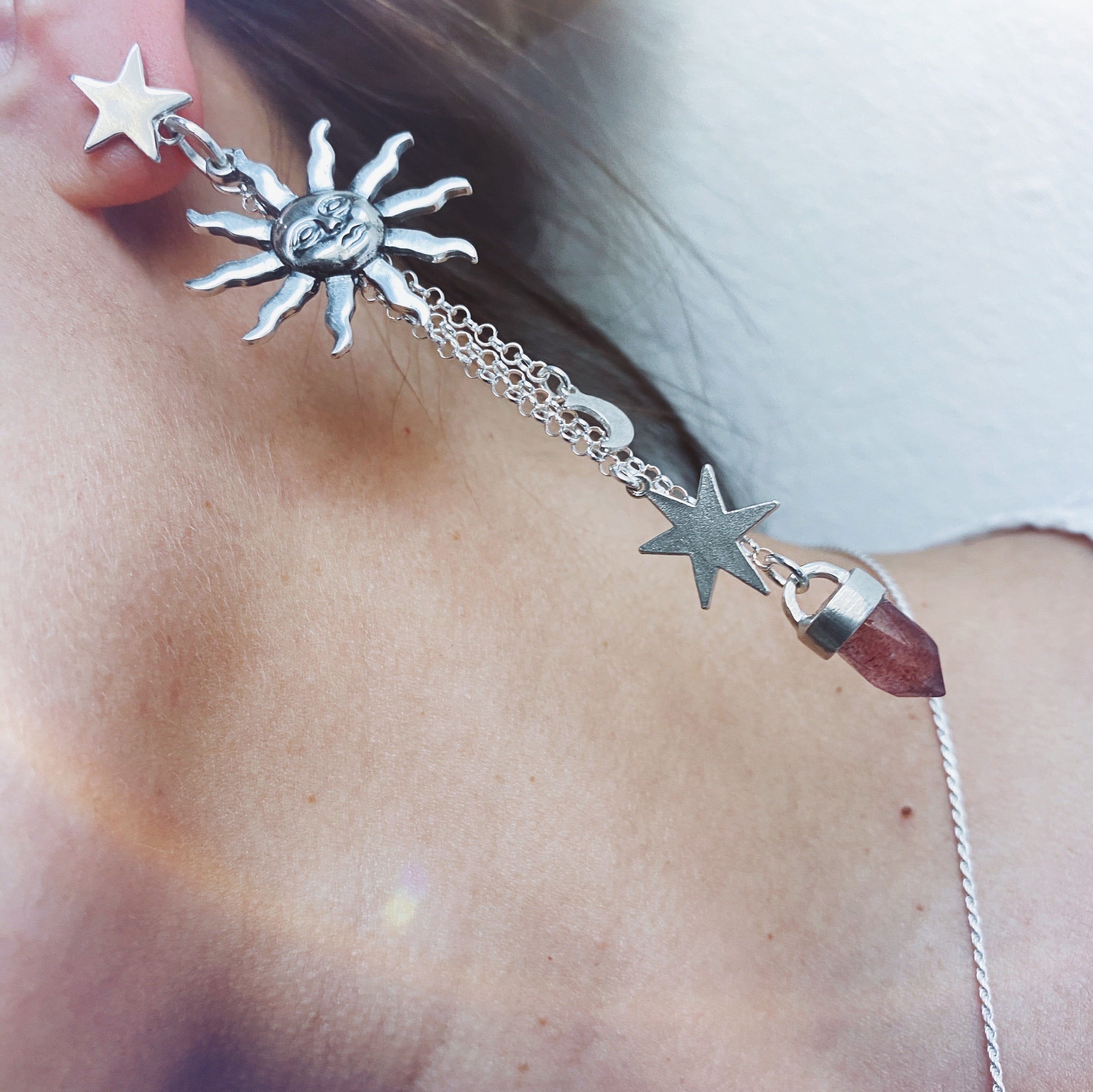 Aros Solar (piedra a elección)