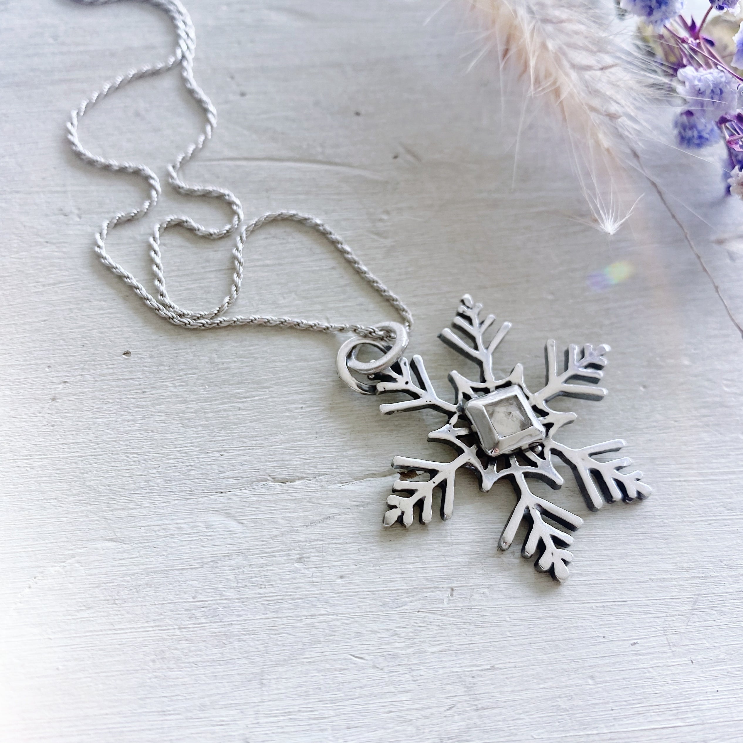 Colgante Gran Copito - piedra S