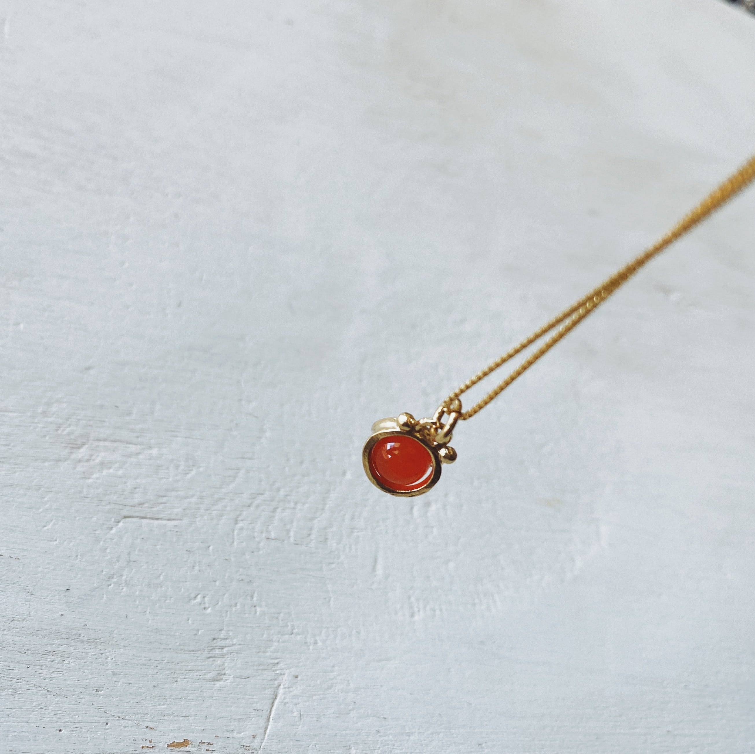 Collar Mini Halo S Gold / Piedra a eleccion