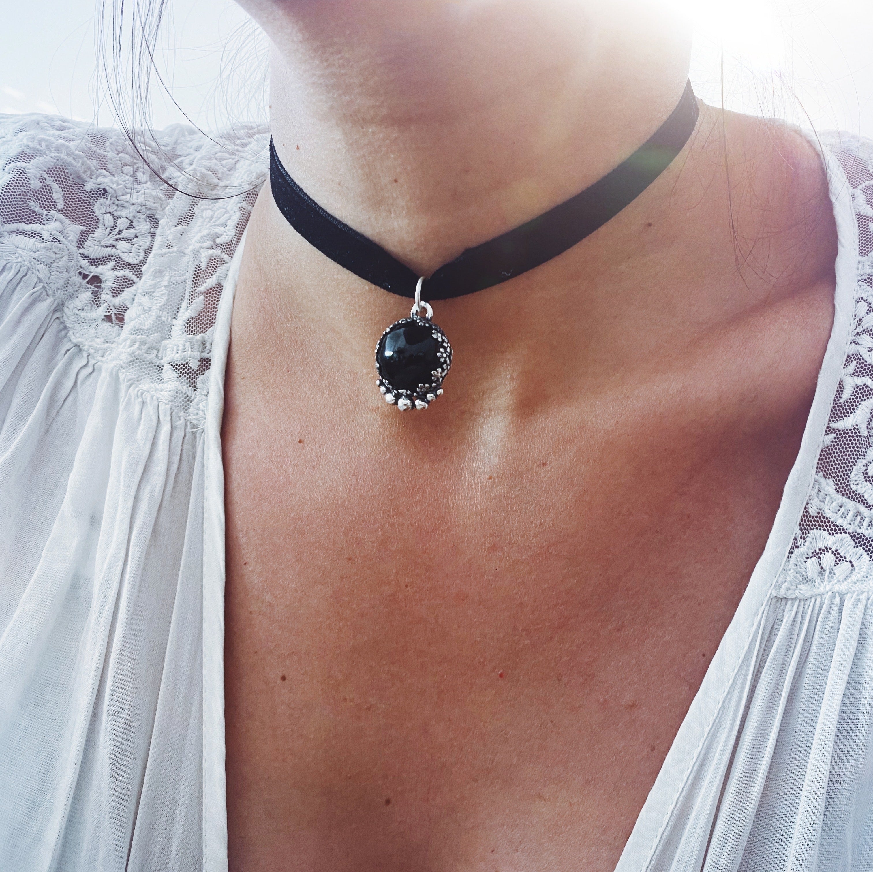Choker Onix Sexy Lace