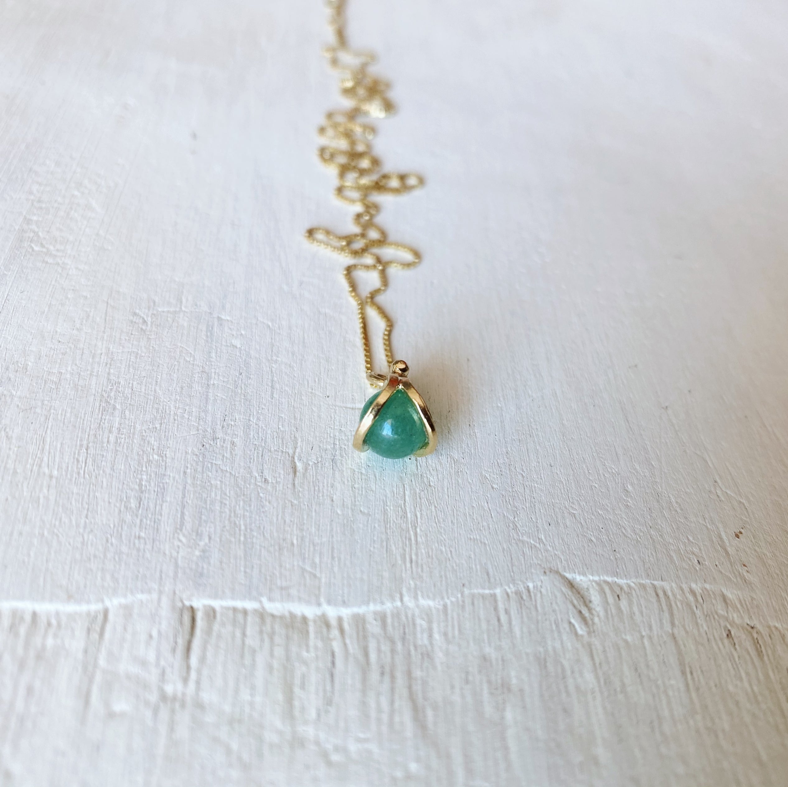 Collar Mini Halo S Gold / Piedra a eleccion