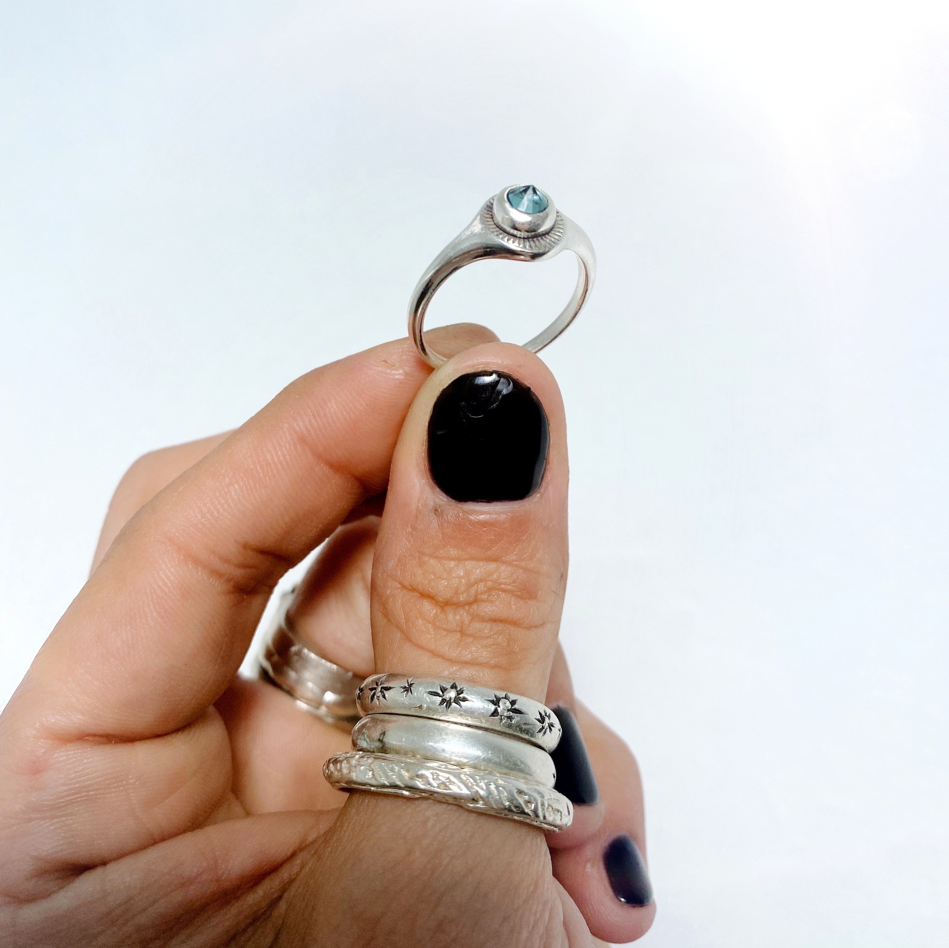 Anillo Sello Minimal