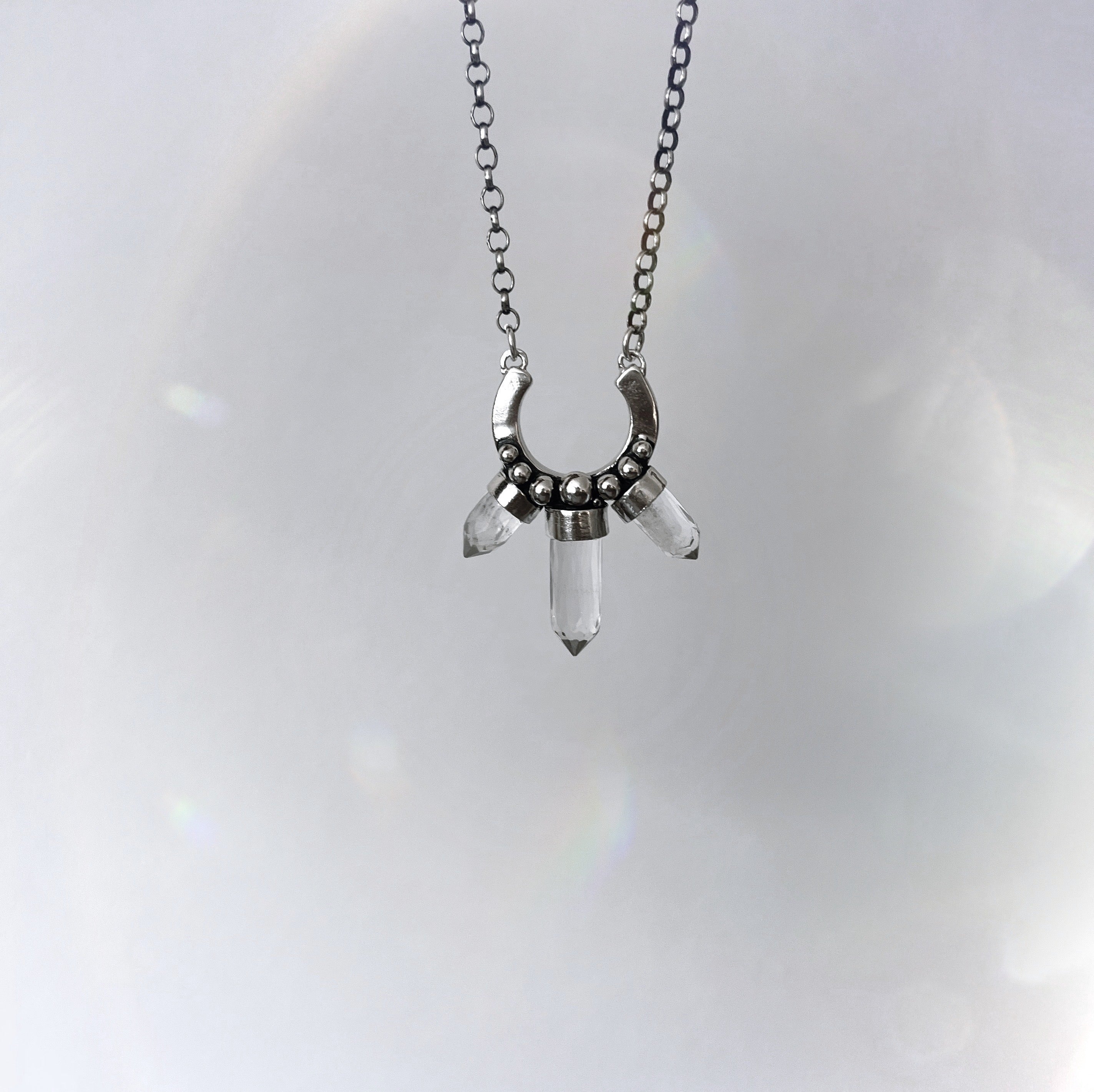 Collar Estalactitas Cuarzos