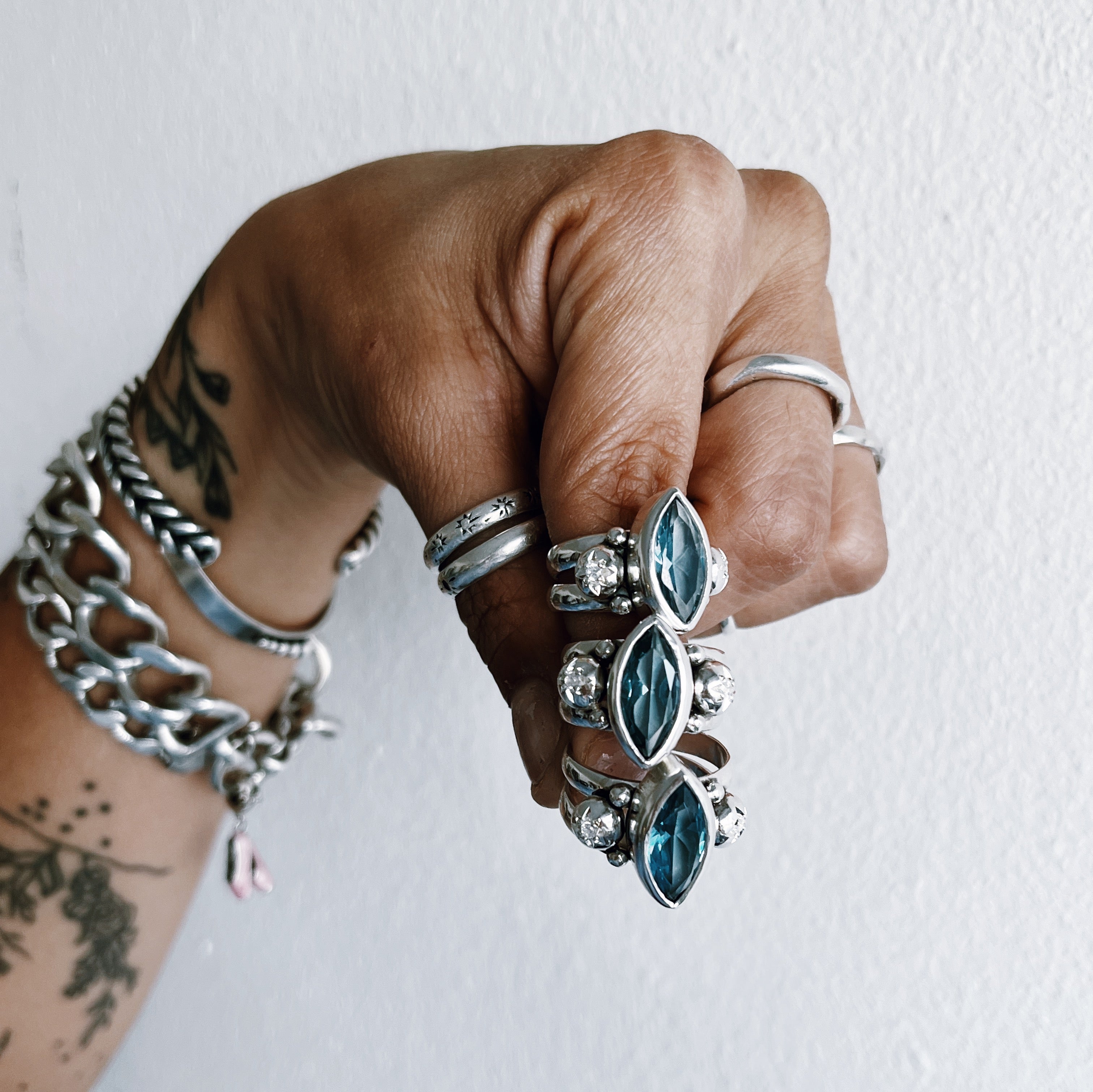 Anillo Jacinta / piedra a elección