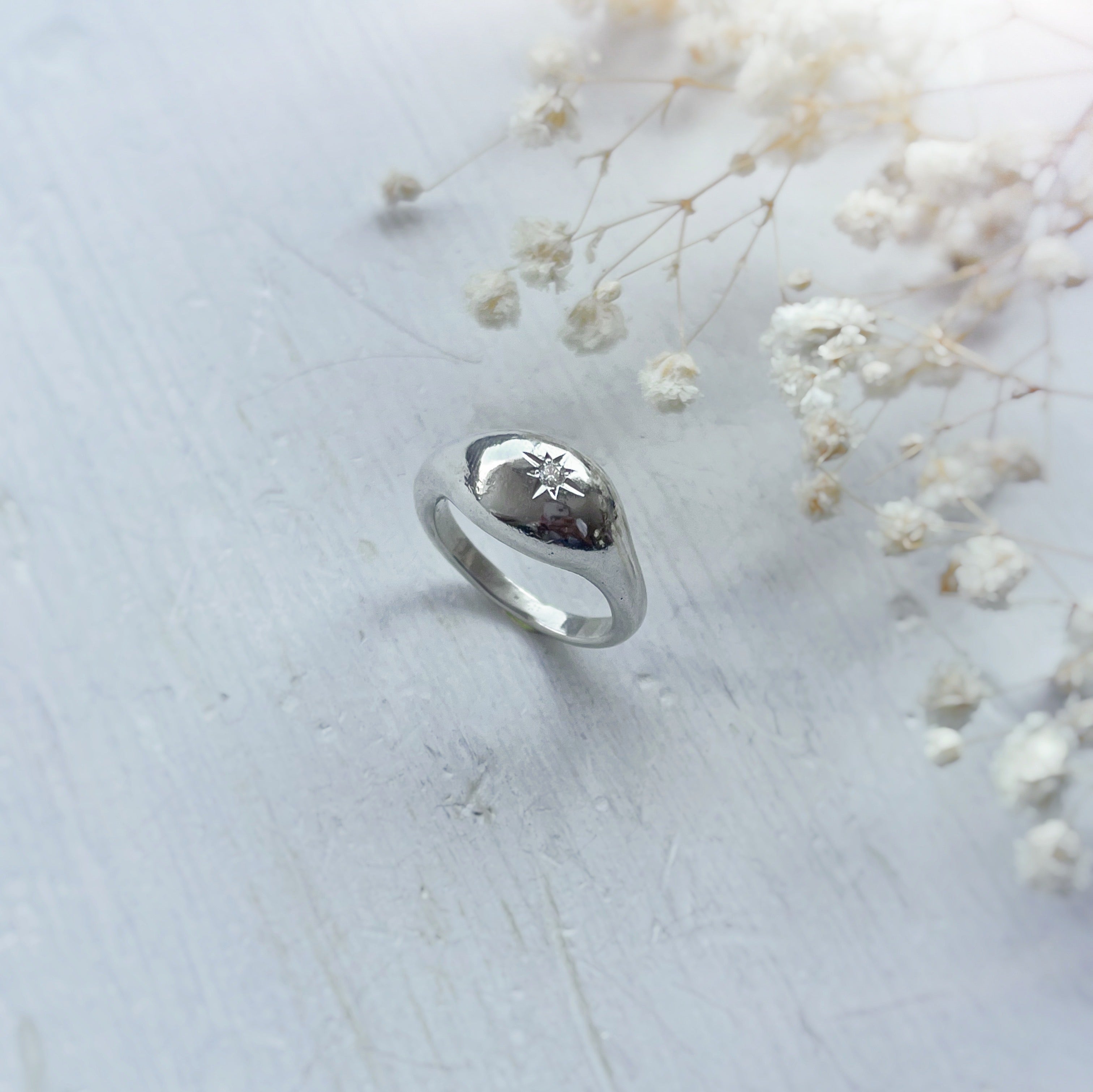 Anillo Helena & Diamante