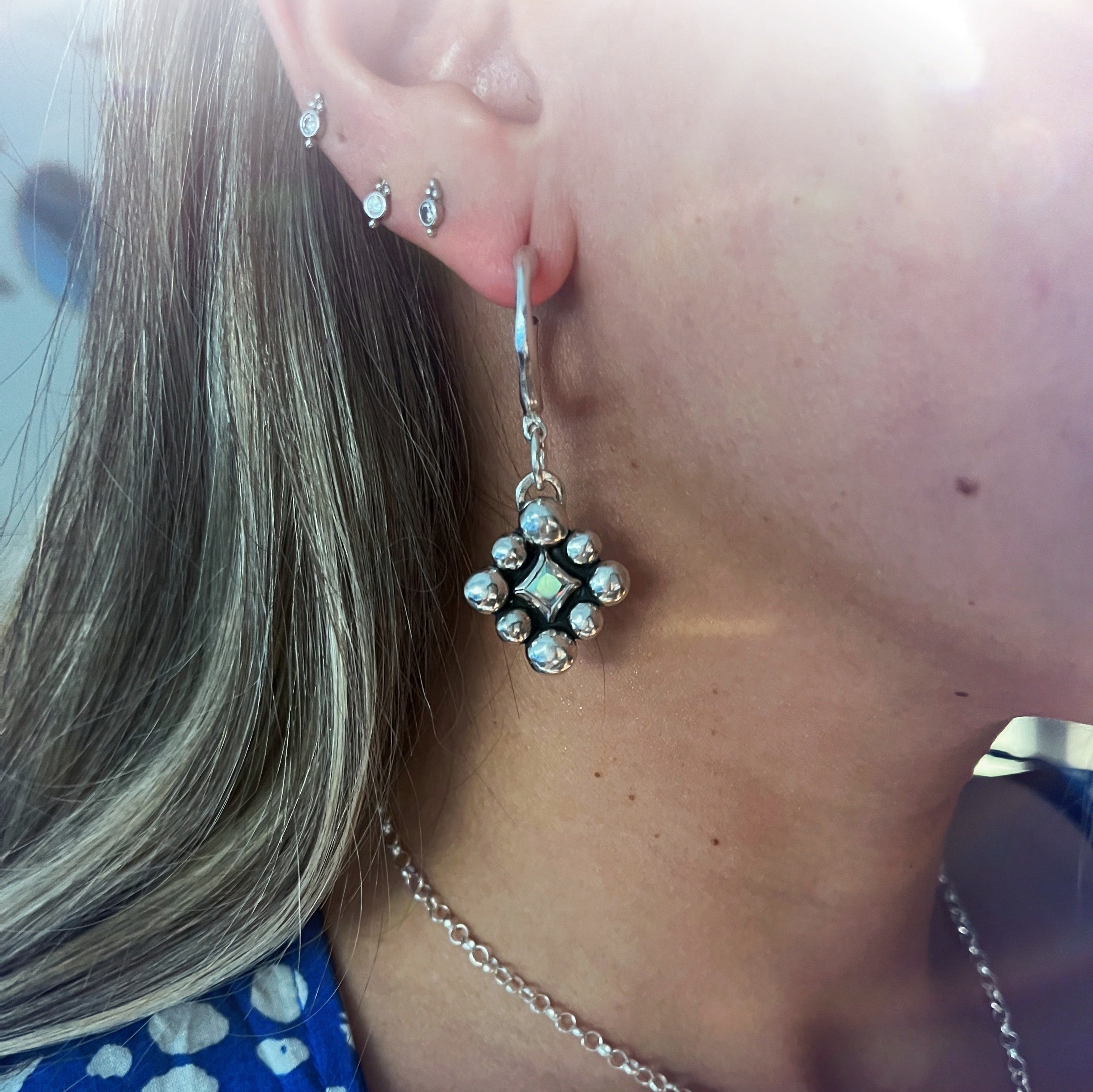 Aros Prisma Goa + Piedra a Eleccion