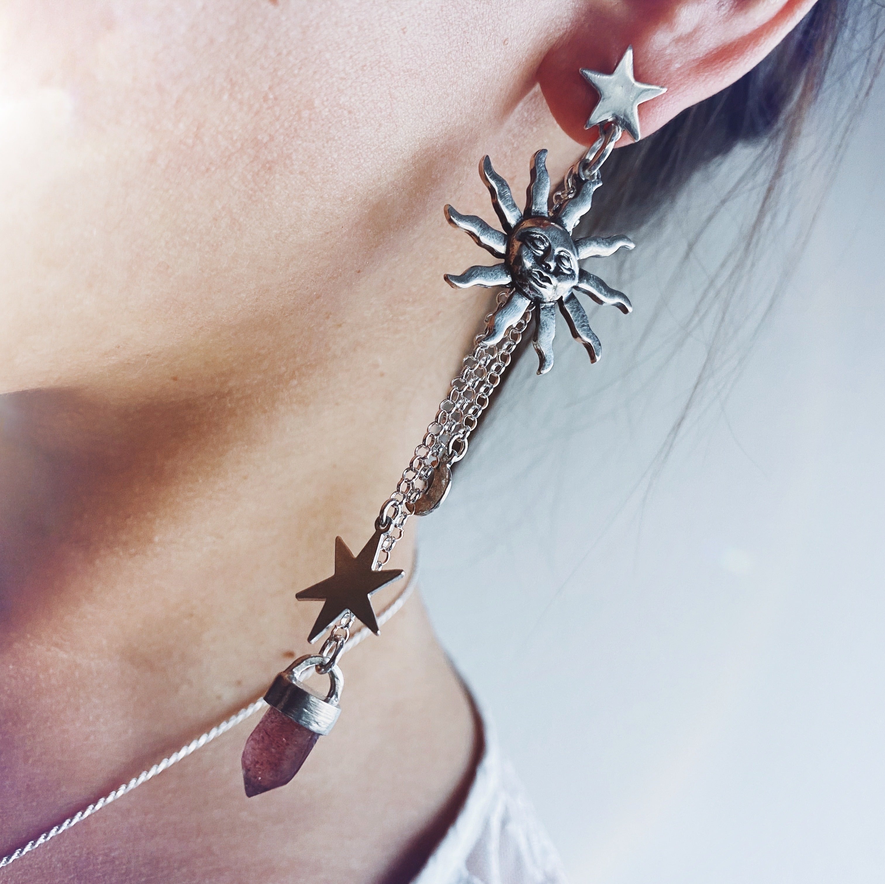 Aros Solar (piedra a elección)