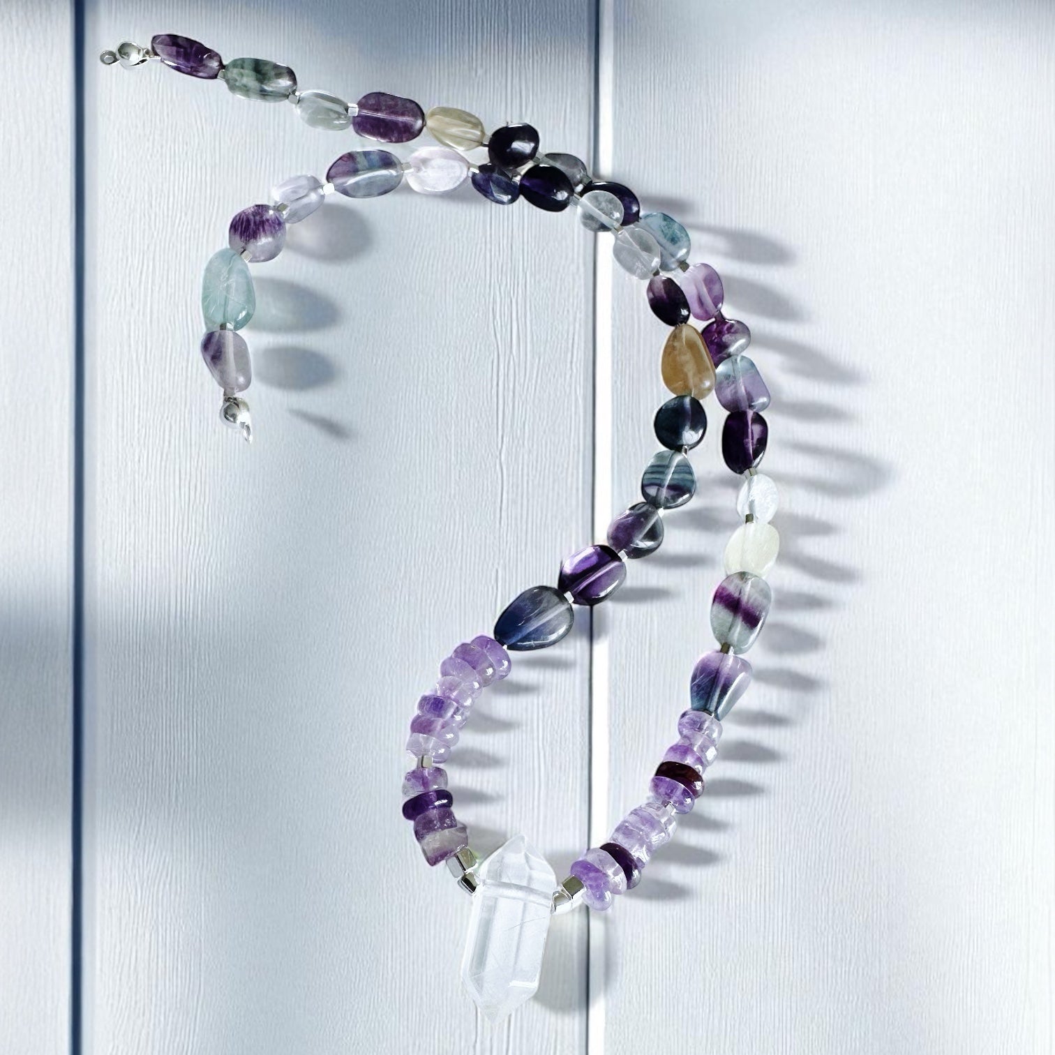 Collar Mini Tibetano - Aurora de Cristal