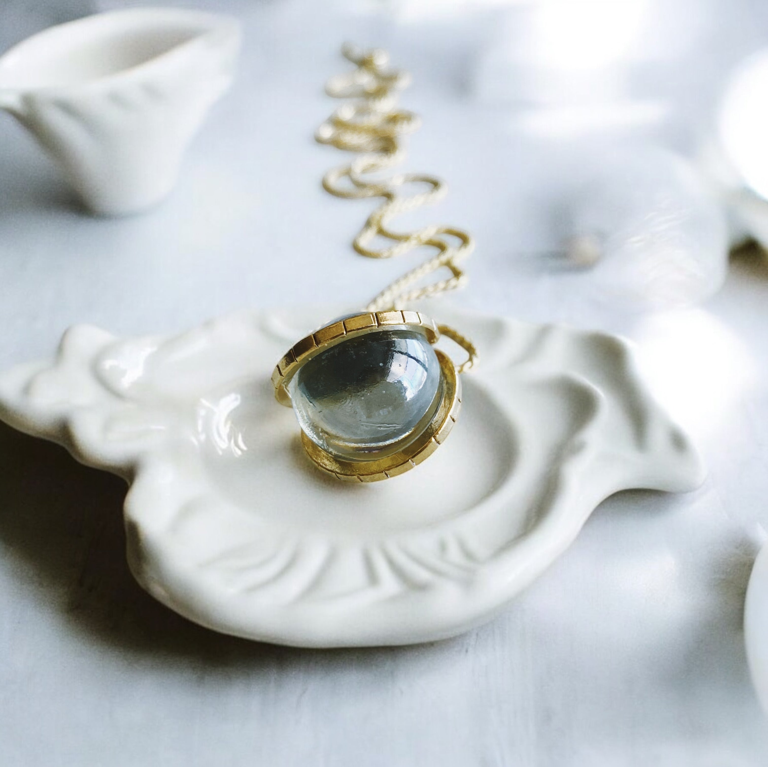 Collar Halo Aura Silver “xs” Gold