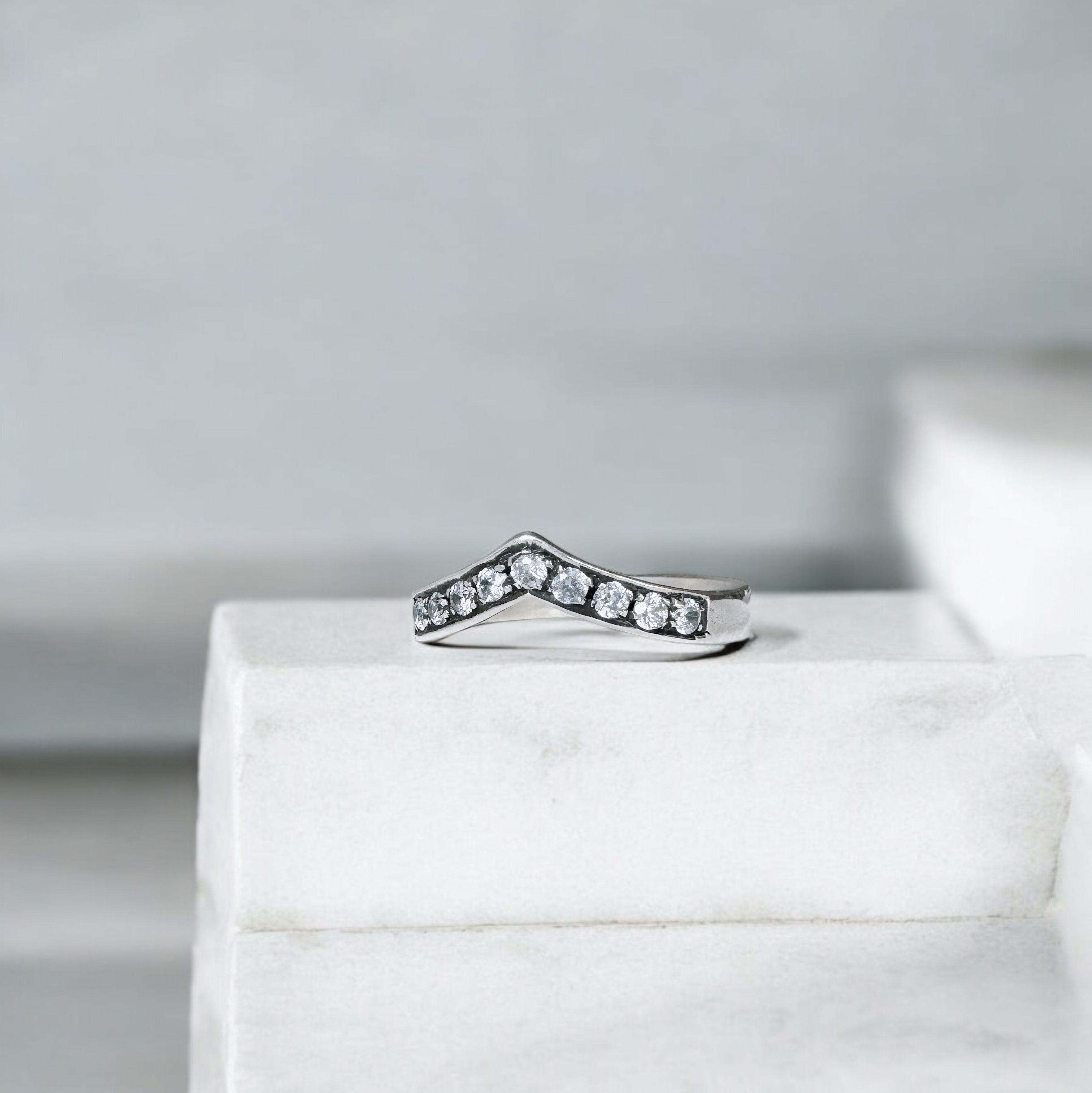 Anillo Shiny Chevron - PREVENTA