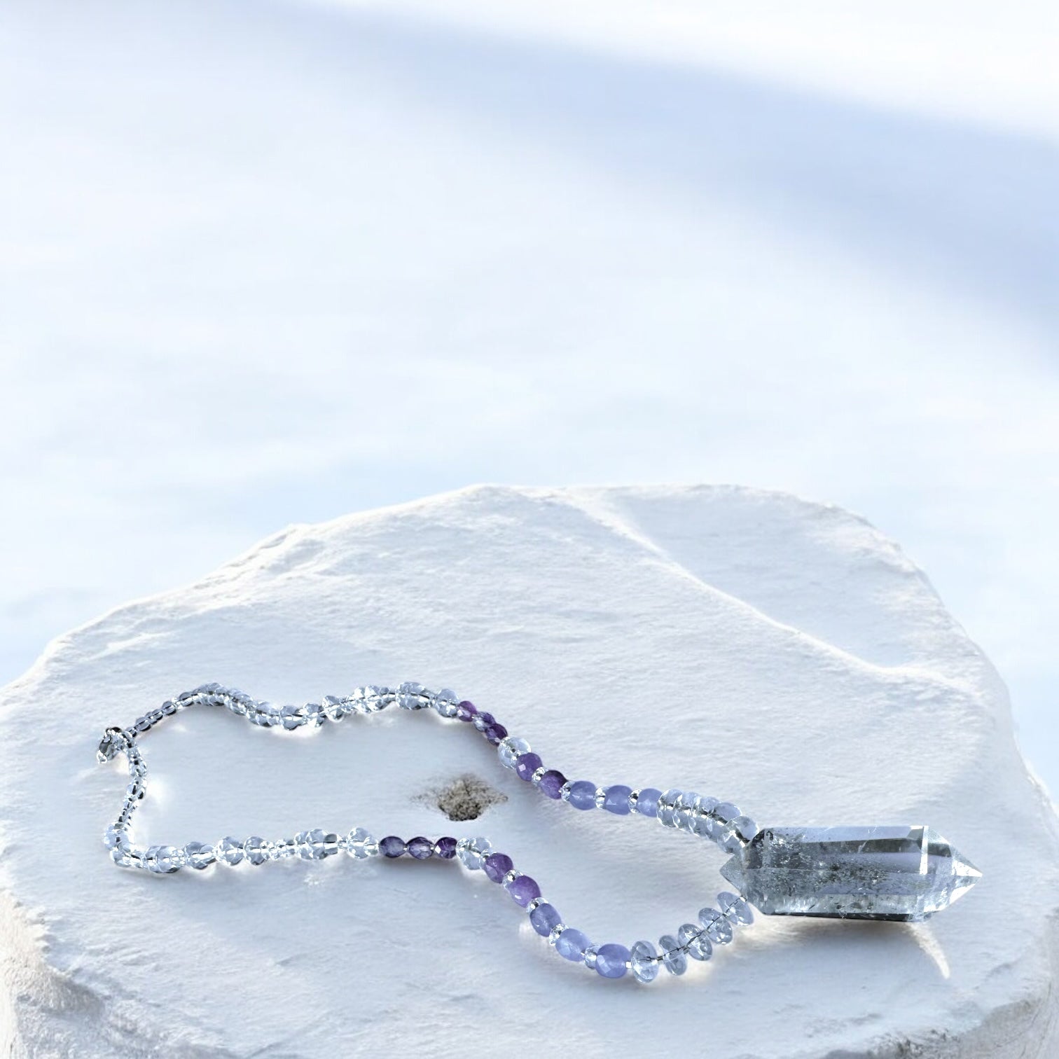 Collar Tibetano - Agua Santa