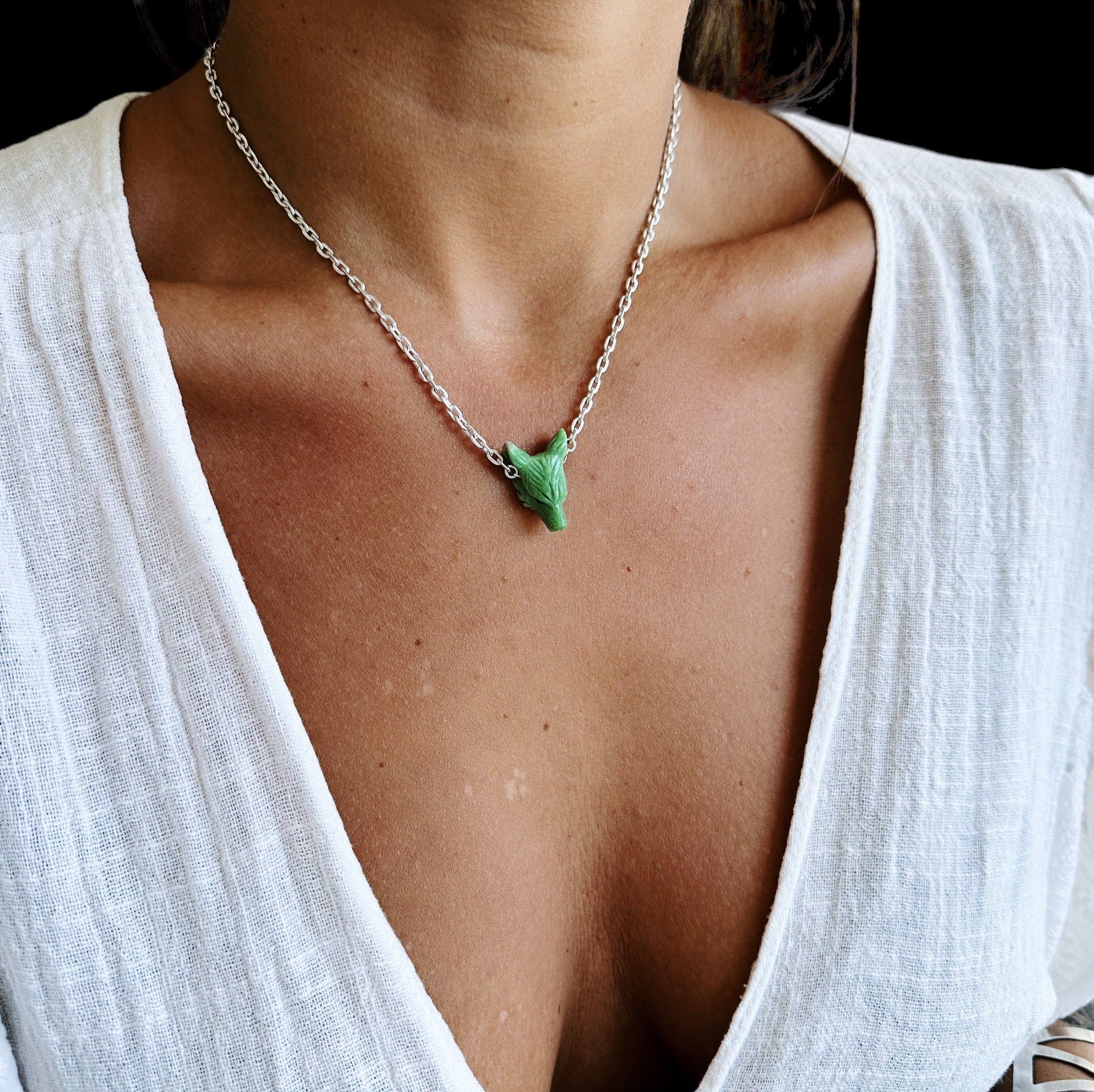 Collar Loba Variscita “s”