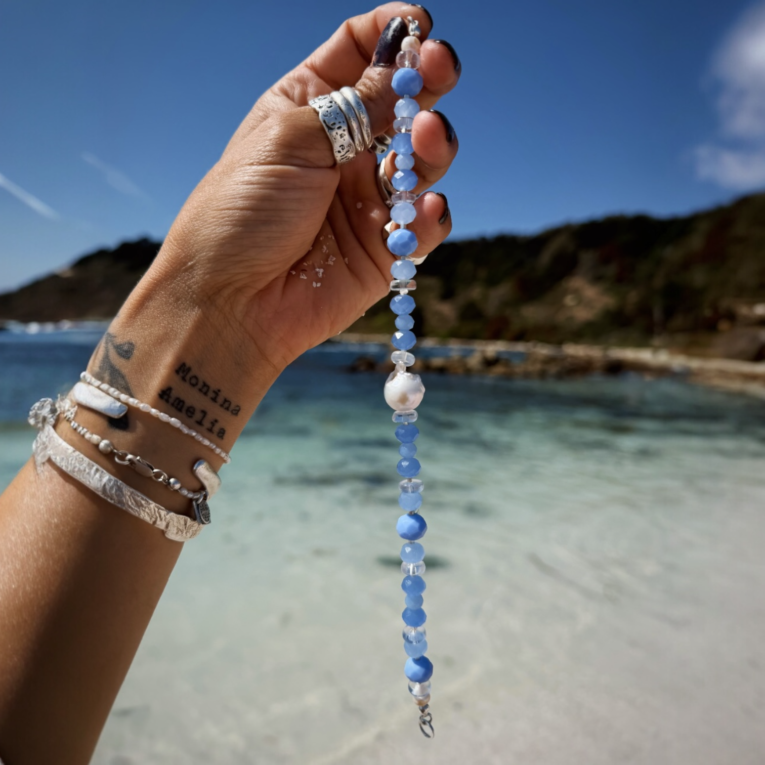 Tobillera Jacinta & Perla