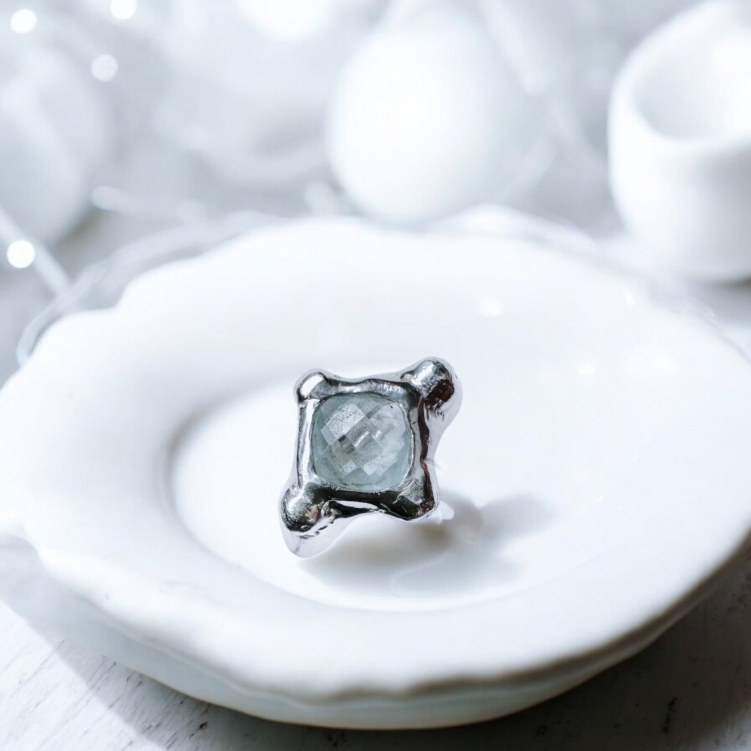 Anillo Nube - talla 15.5