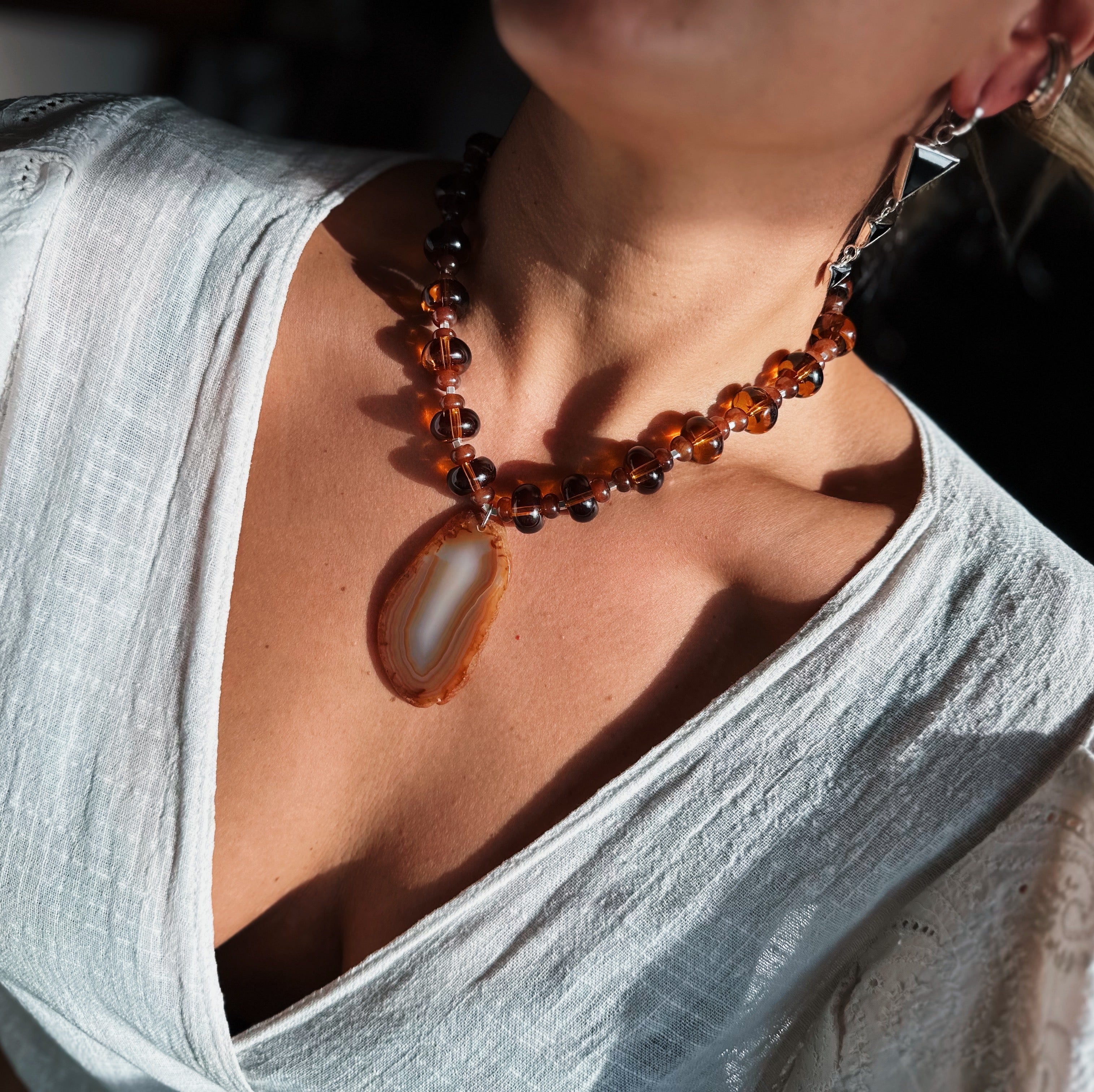 Collar Betty - Agata Slice