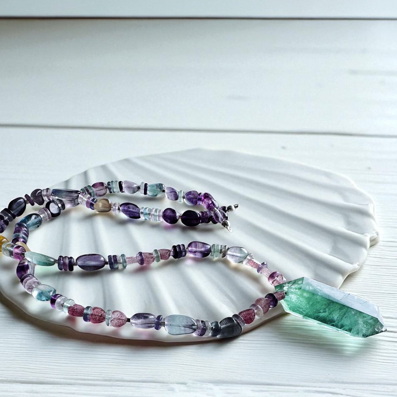 Collar Tibetano - Flamingo