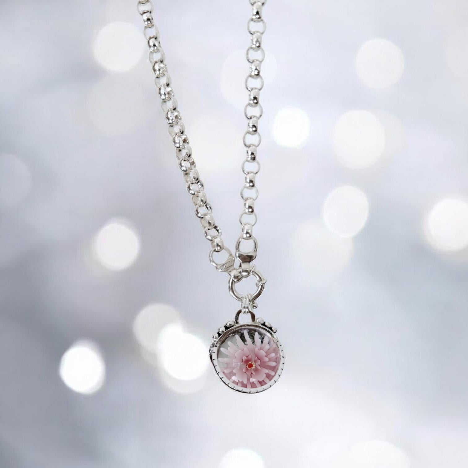 Colgante Halo XL - Cápsula Flor