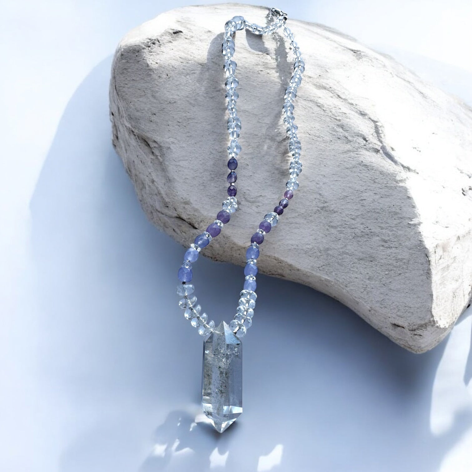 Collar Tibetano - Agua Santa