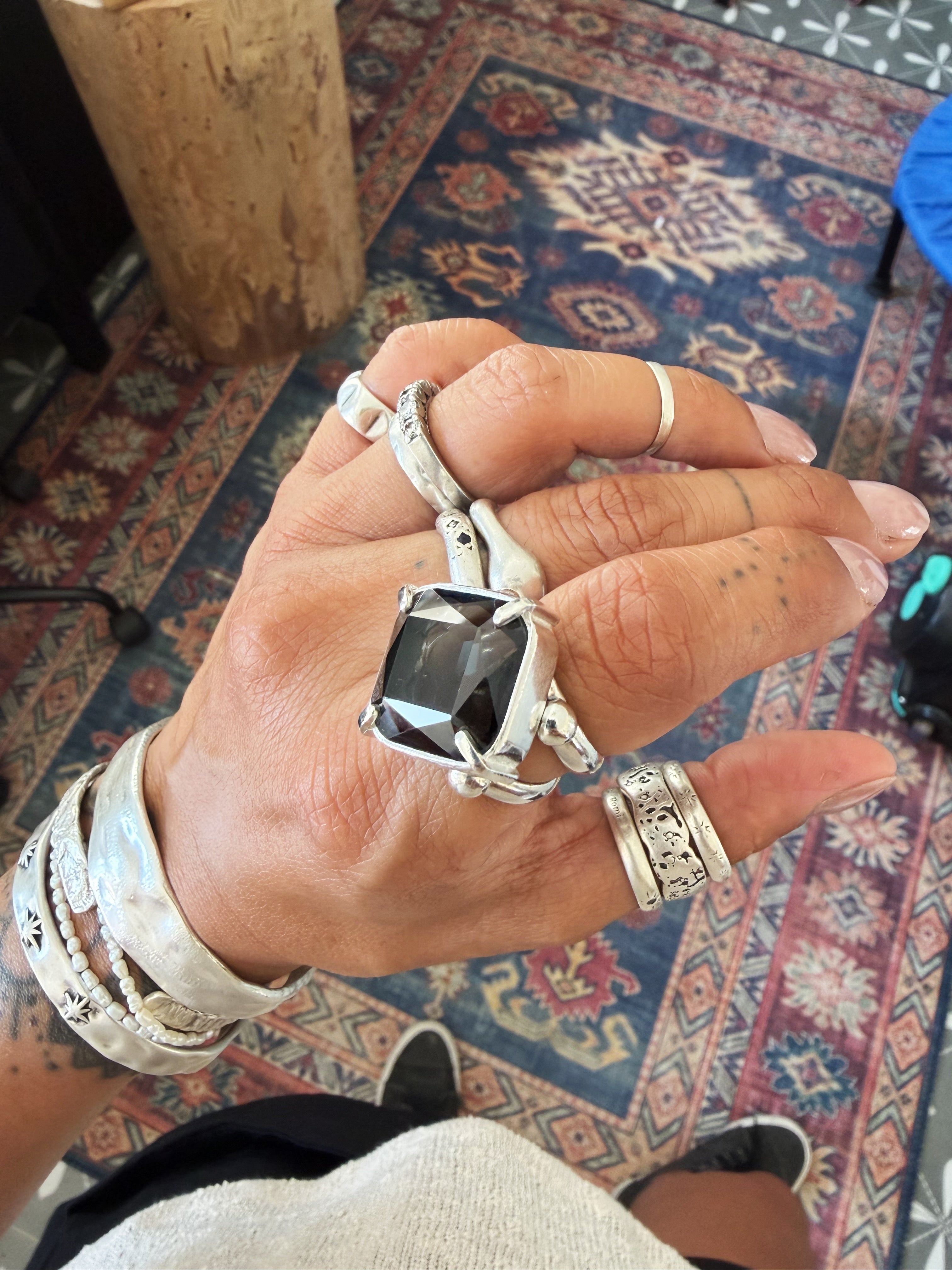 Anillo Soberana - Fumé