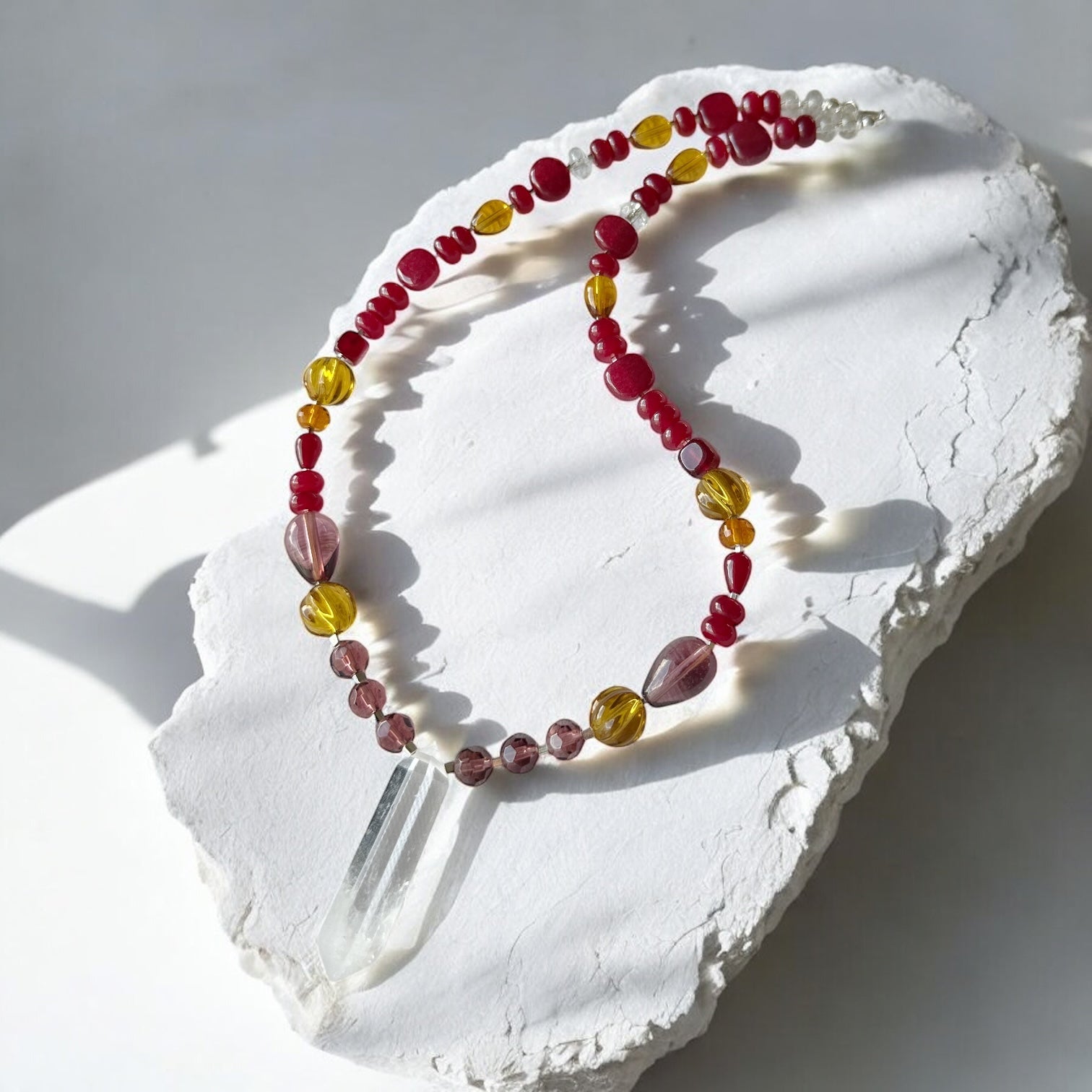 Collar Tibetano - Berry Negroni