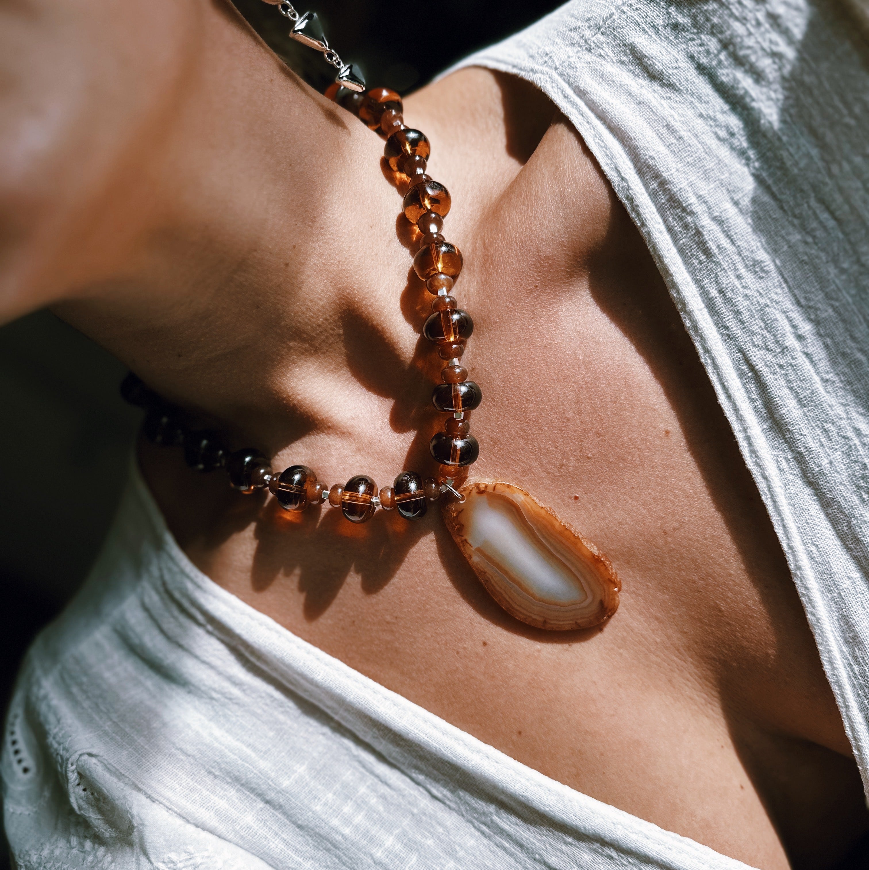 Collar Betty - Agata Slice